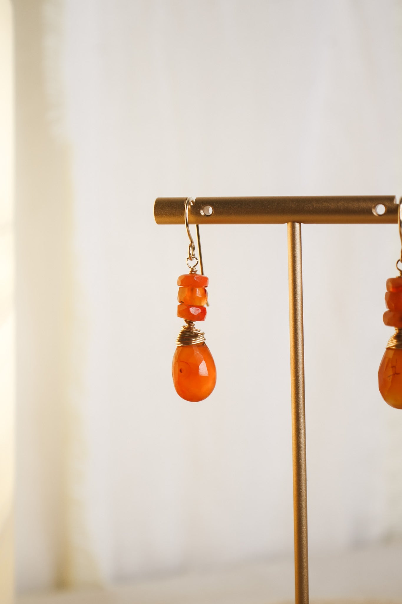 Carnelian Earrings #7105James & JezebelleEarrings