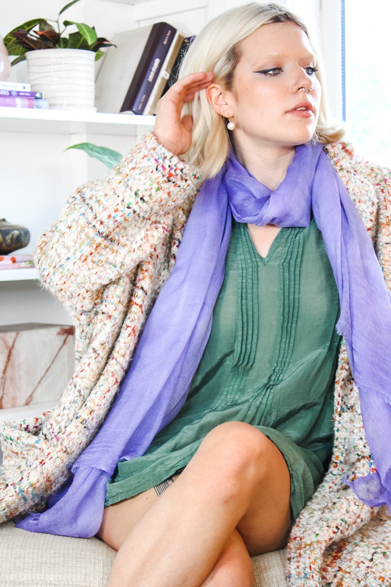 Chroma Scarf - Wisteriafig & bellaScarf