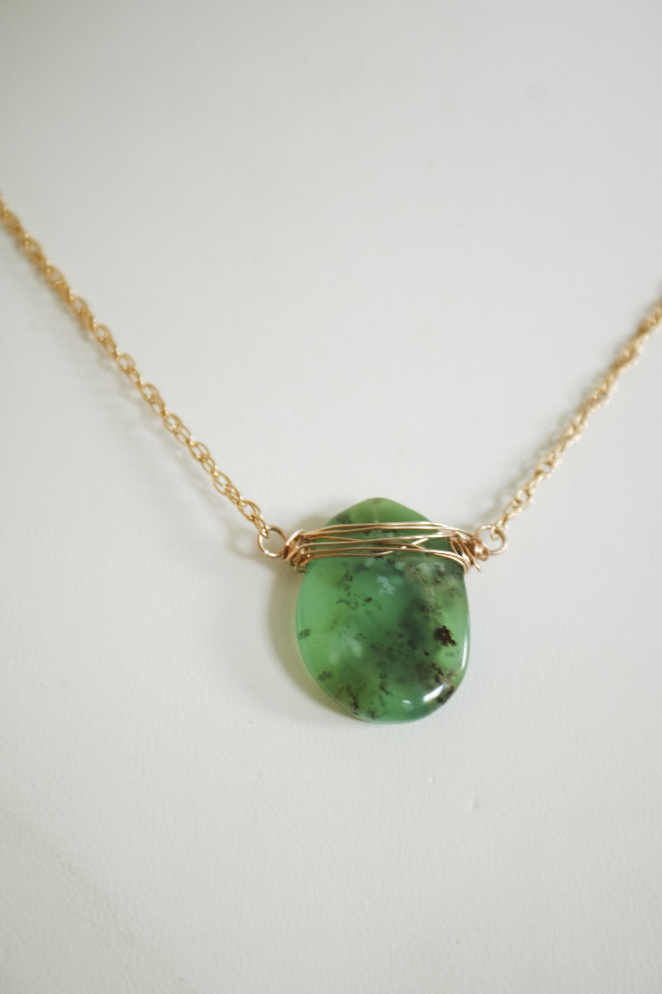 Chrysoprase Necklace #7132James & JezebelleNecklace