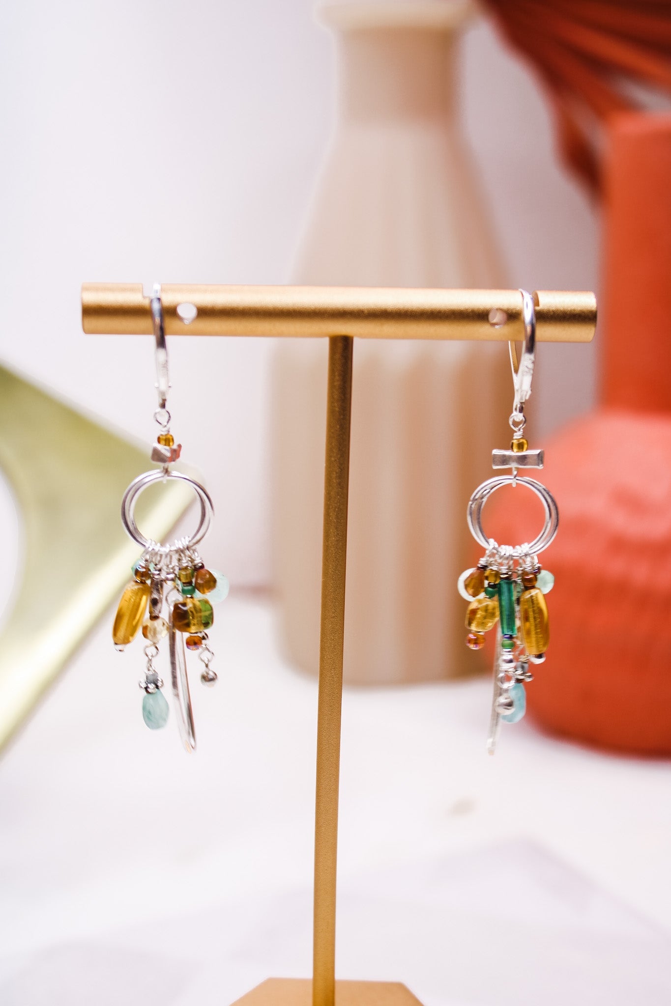 Citrine & Apatite Earrings #6051ChipitaEarrings