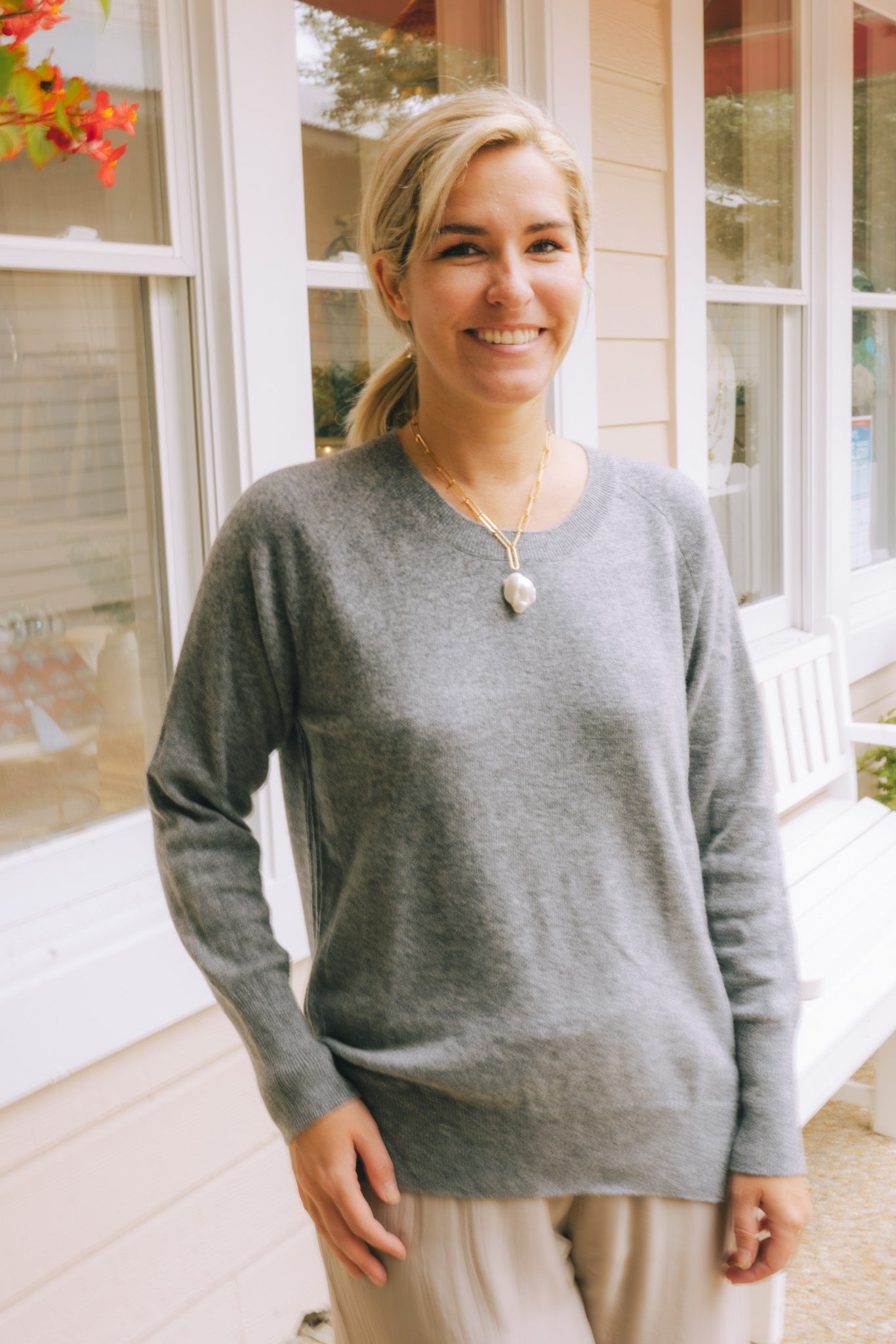 Comfort Crew- CloudySubtle Luxurysweater