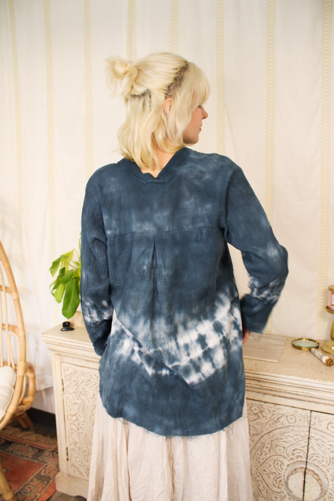 Cotton Gauze Blouse- SnowLOVE TANJANEShirt
