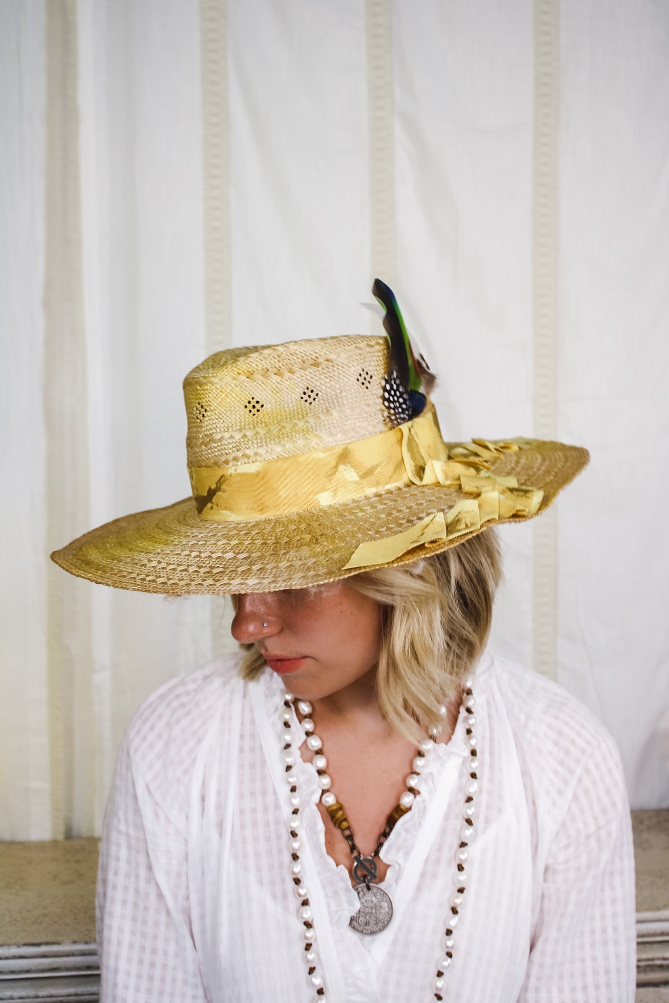Custom Embellished Hat No. 4Jan Wutkowski x ZiabirdHats