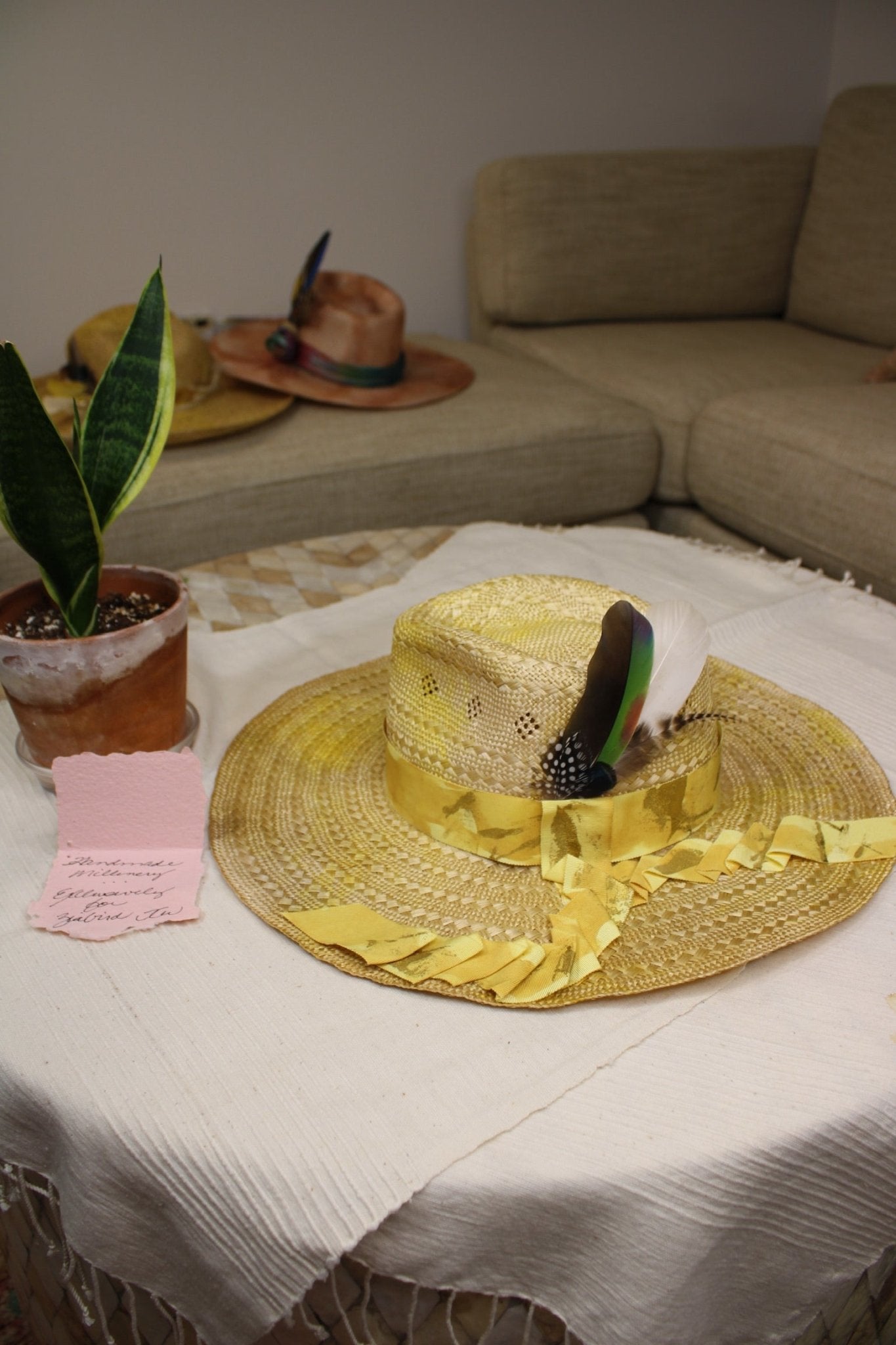 Custom Embellished Hat No. 4Jan Wutkowski x ZiabirdHats