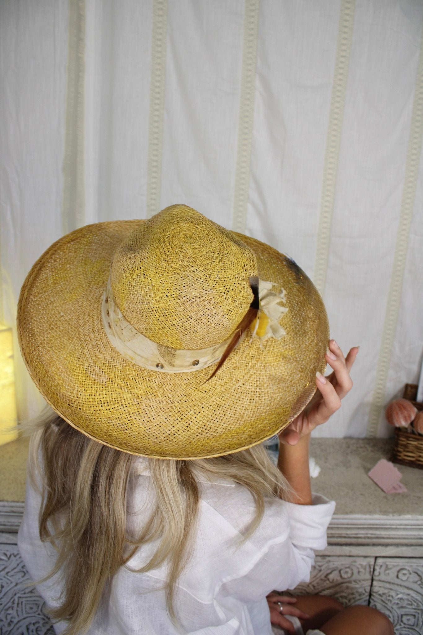 Custom Embellished Hat No. 8Jan Wutkowski x ZiabirdHats
