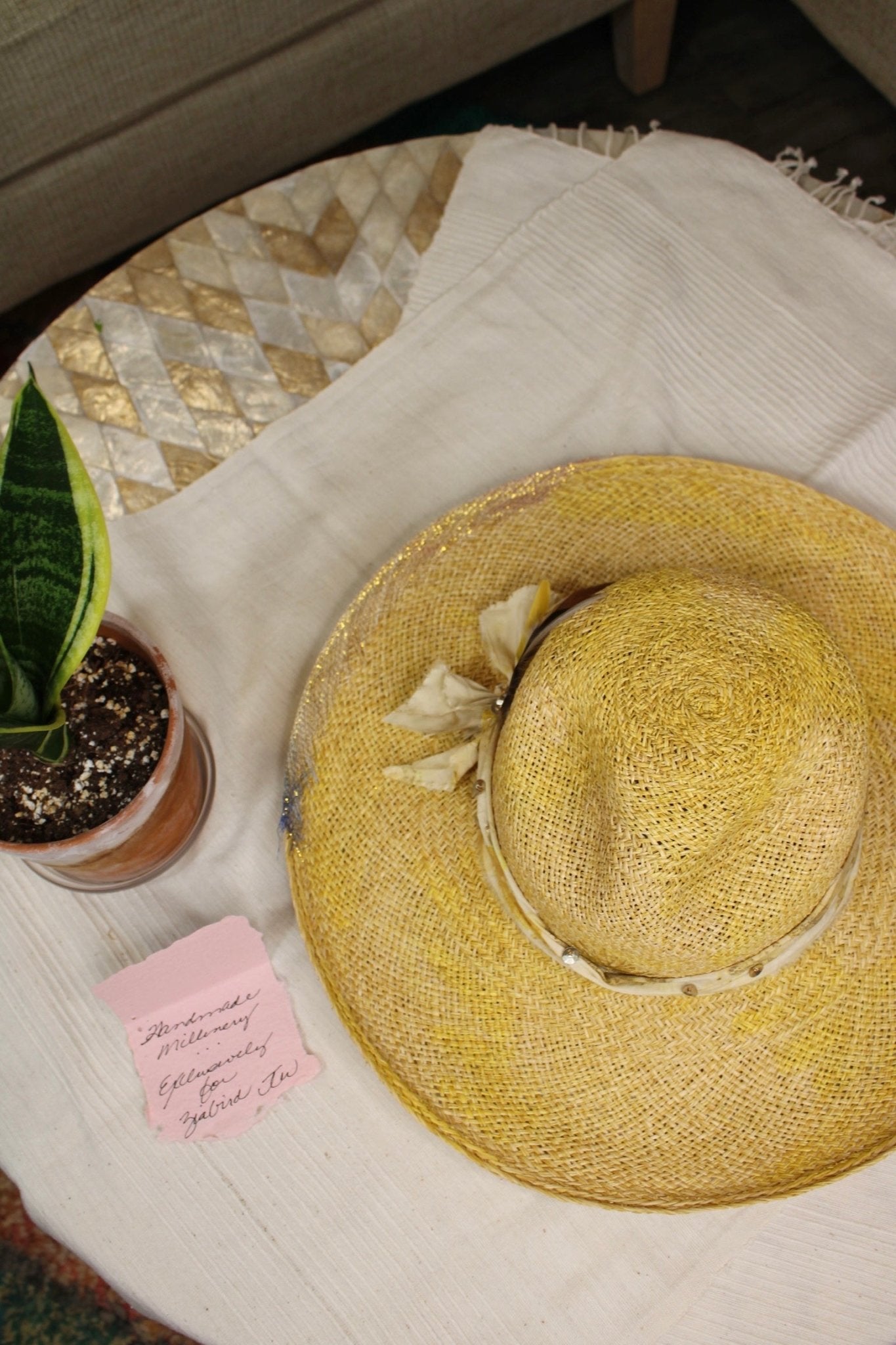 Custom Embellished Hat No. 8Jan Wutkowski x ZiabirdHats