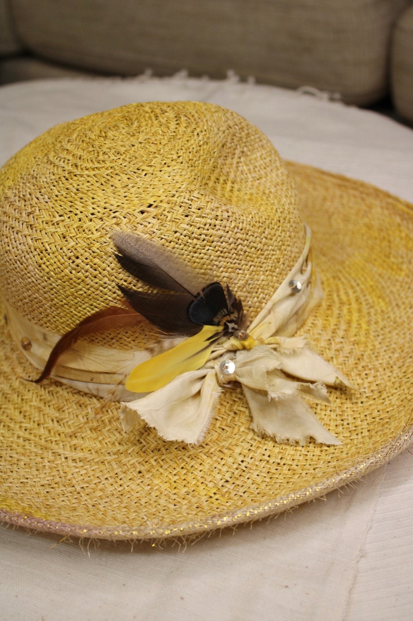 Custom Embellished Hat No. 8Jan Wutkowski x ZiabirdHats
