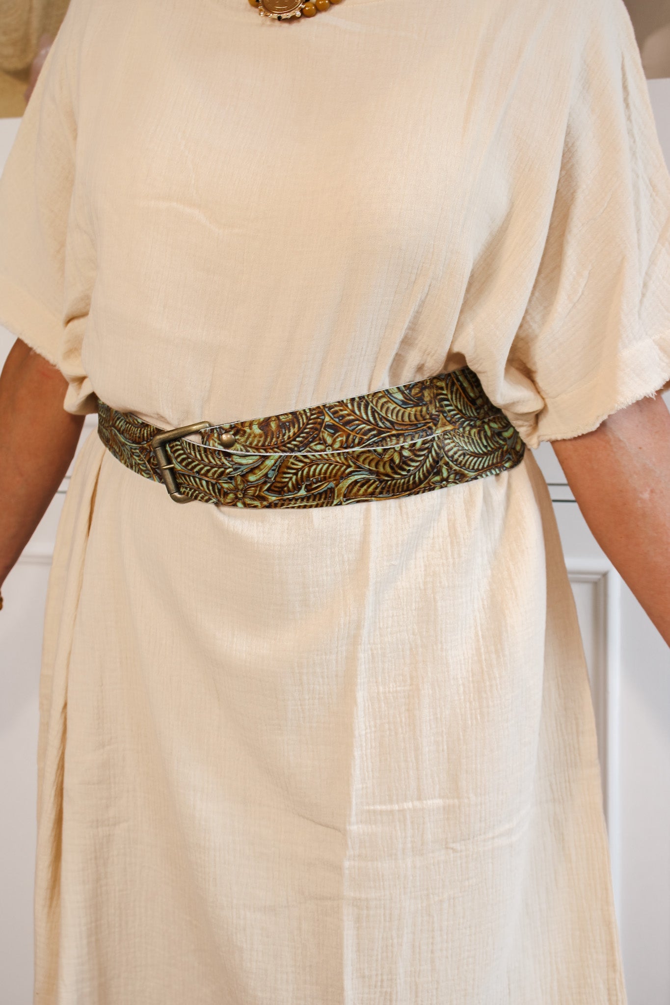 Dallas Turquoise Genuine Leather BeltRare FindsBelt