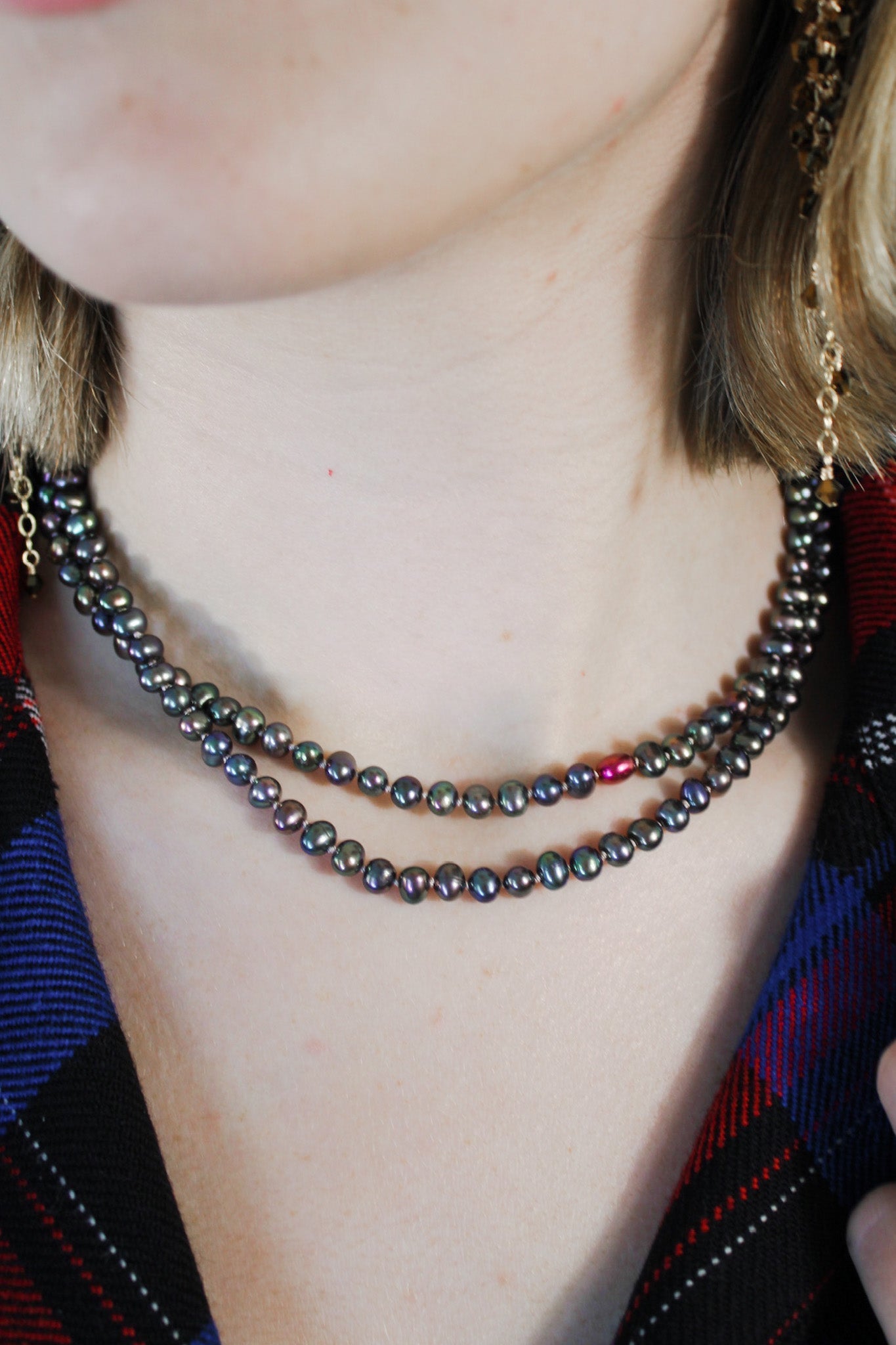 Dark Pearl NecklaceDebra PyeattNecklaces