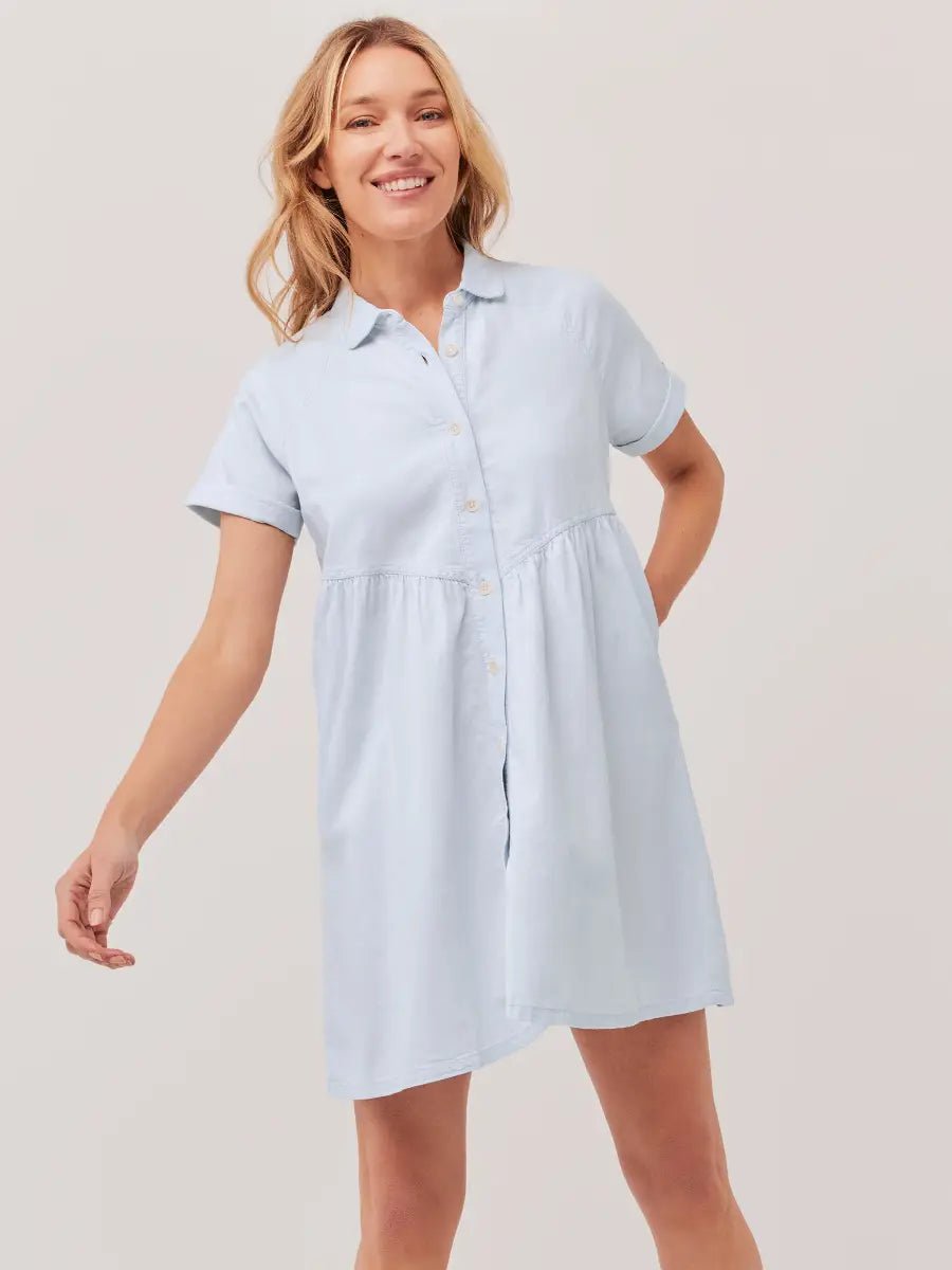 Denim Chambray Shirt DressPactDress