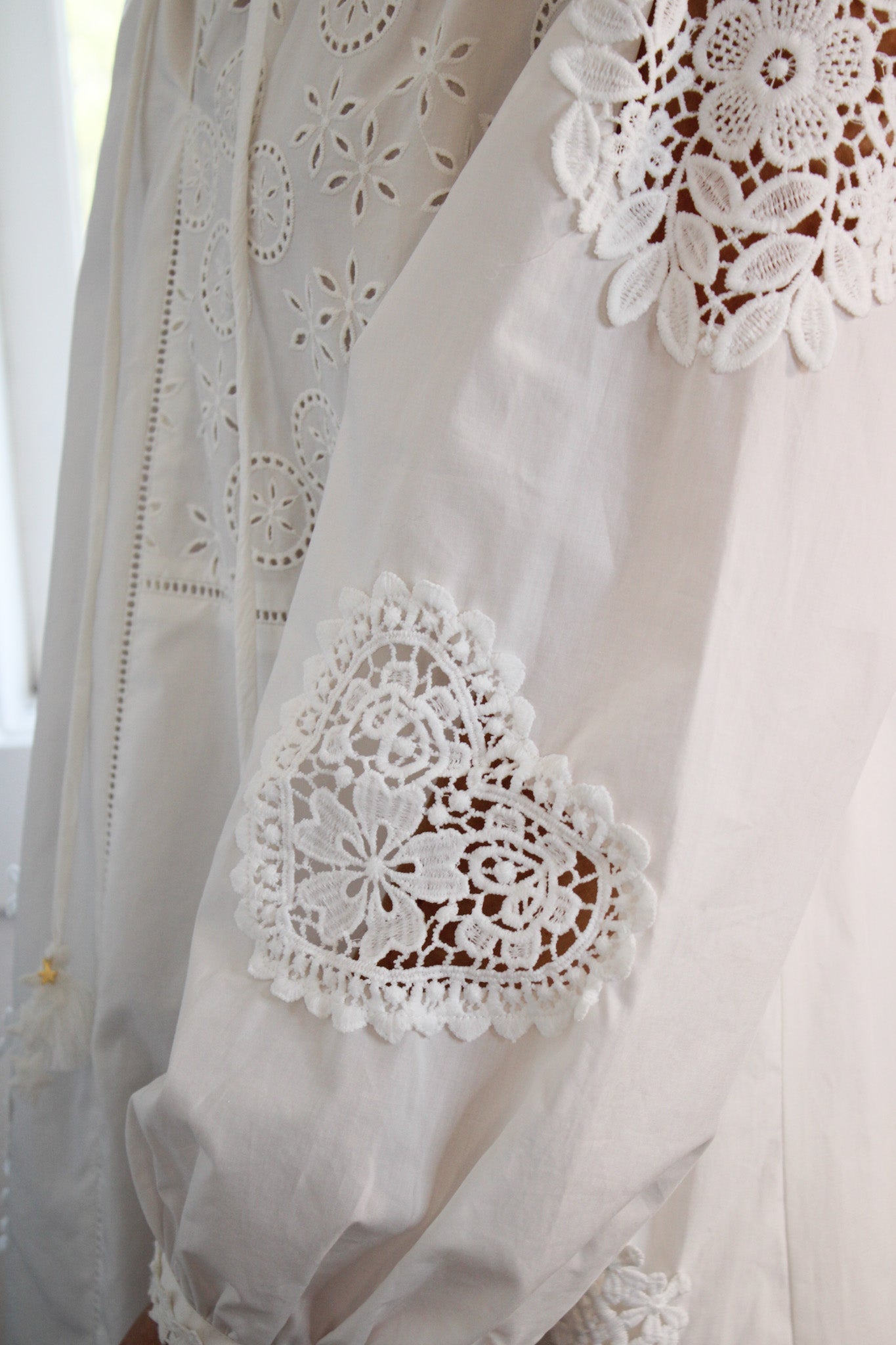 Ekaterina Mini Dress/Tunic- WhiteJohnny WasDress