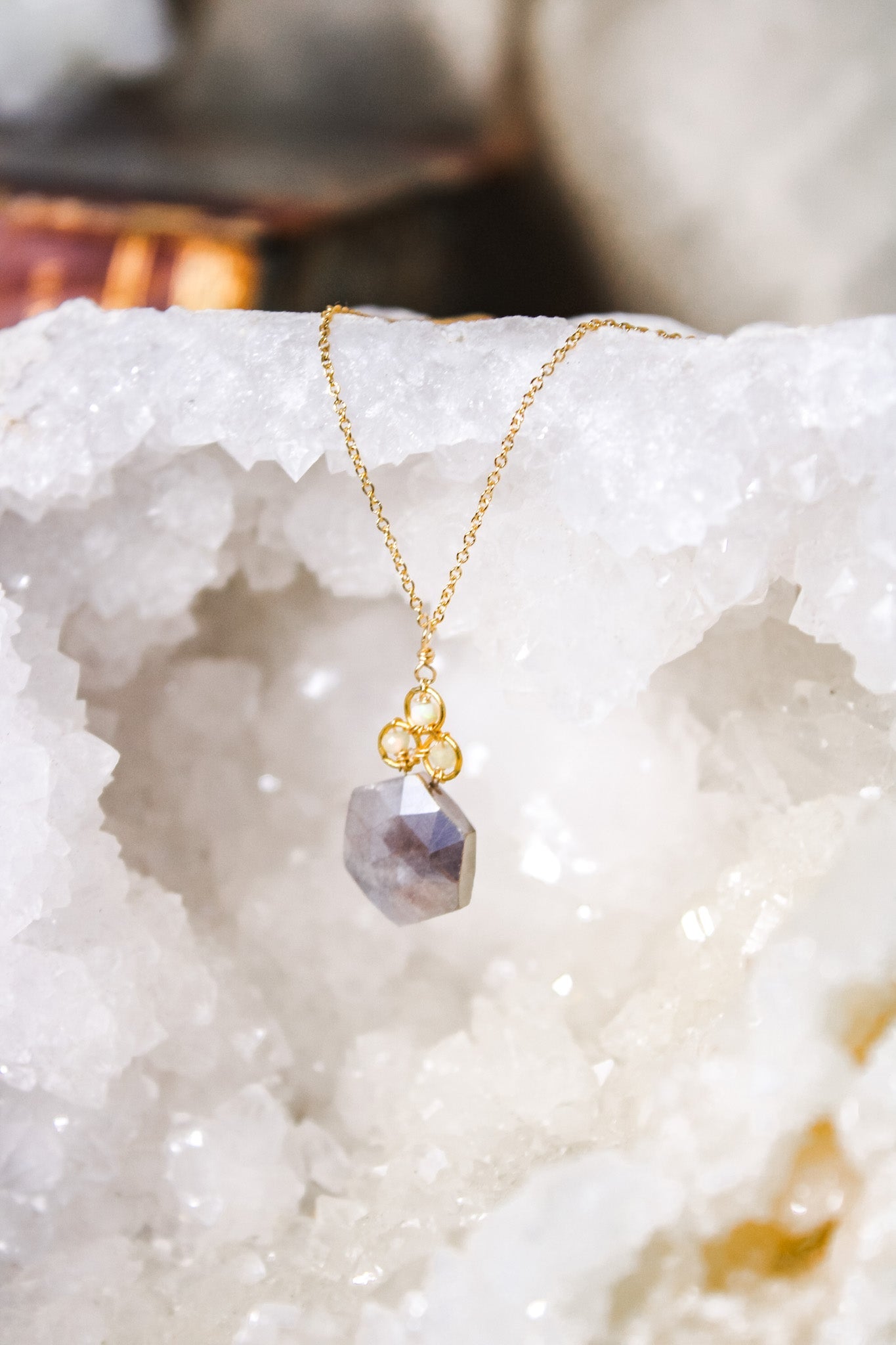 Ethiopian Opal Necklace #4871Michelle PresslerNecklace