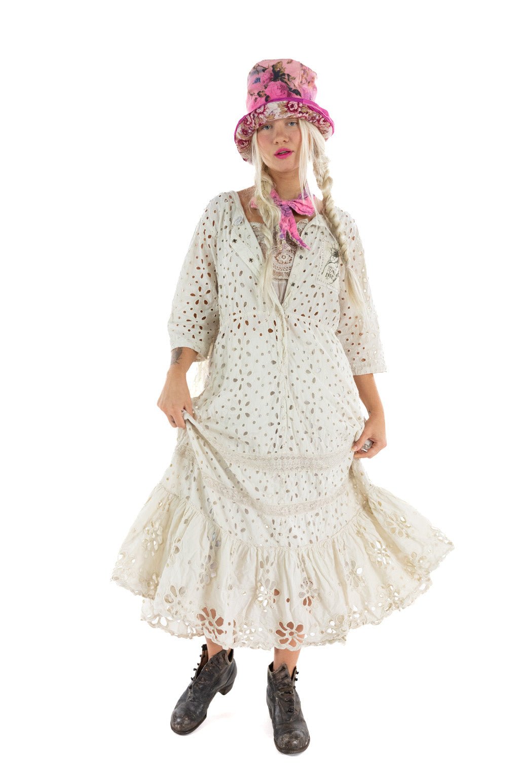 Eyelet Haru Dress 959 - MoonlightMagnolia PearlDresses