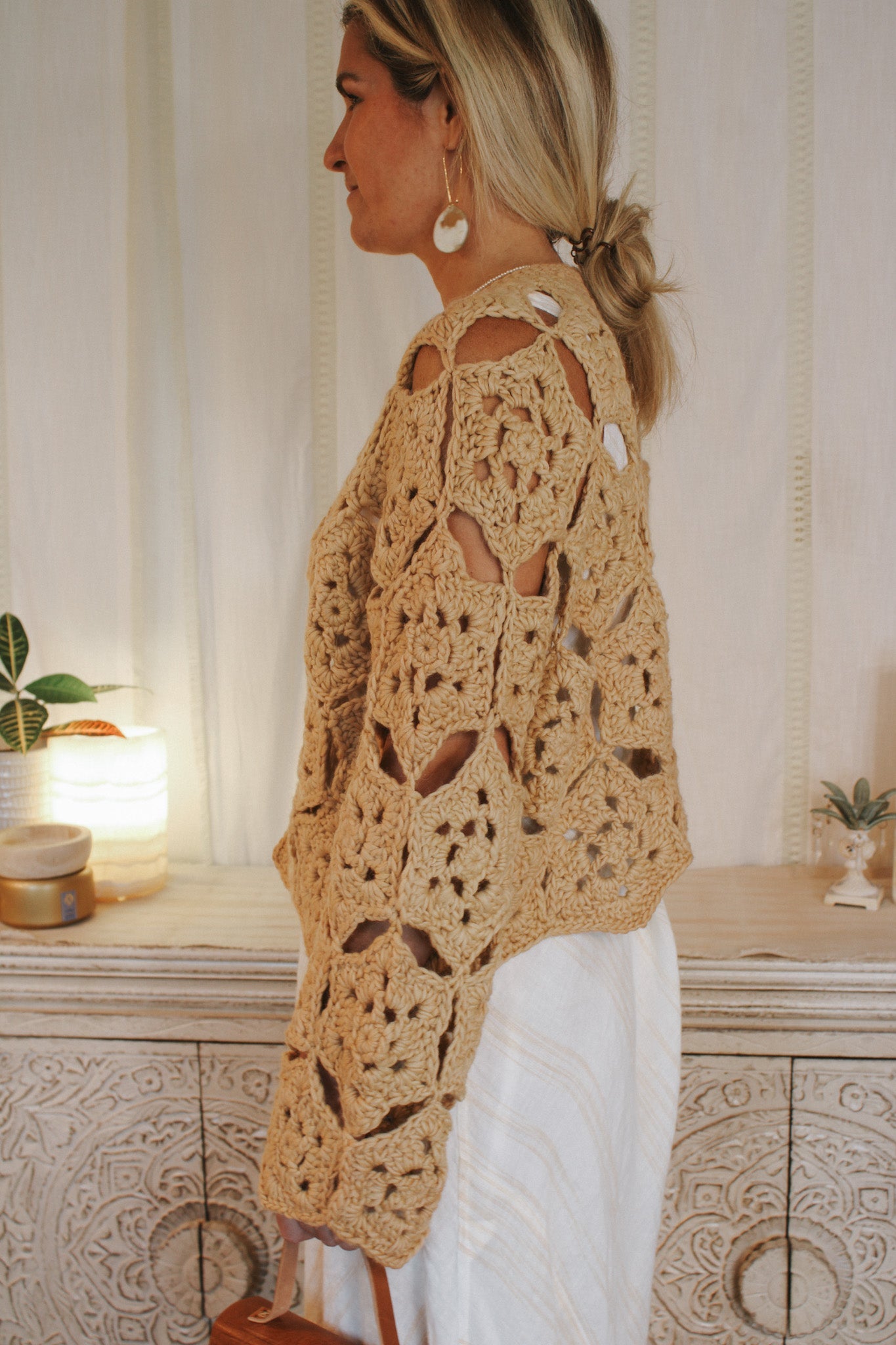 Fleur Cardigan- CamelKINUACardigan