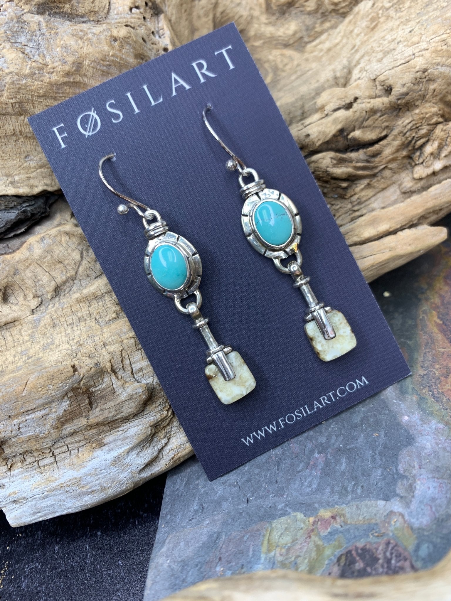 Fosilart Earrings #1279FosilartEarrings