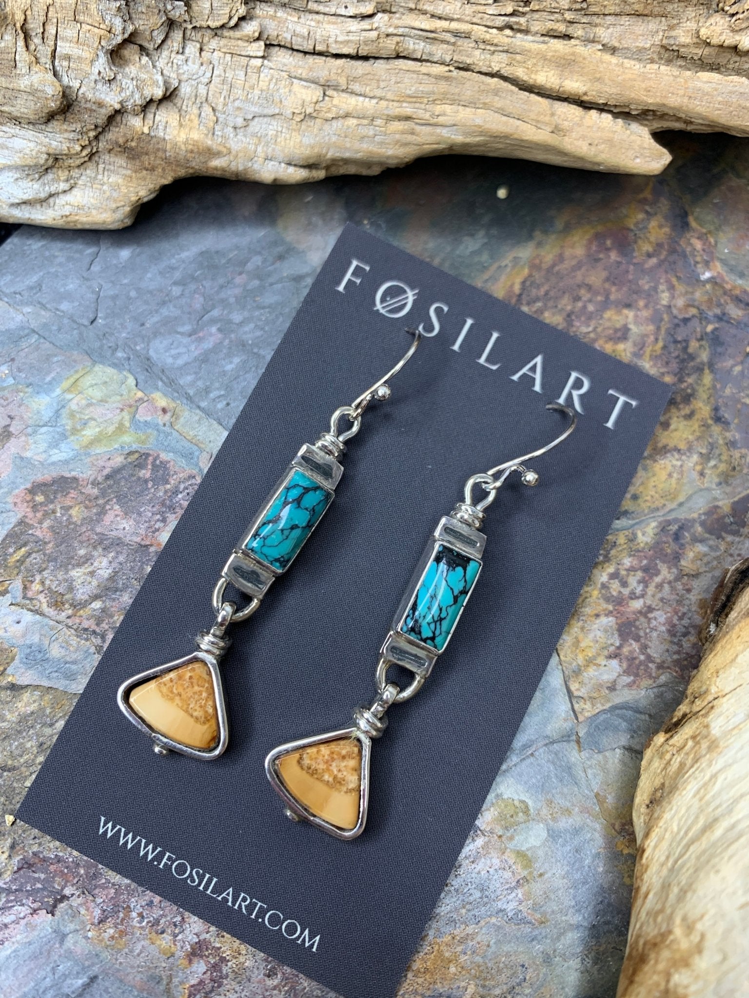Fosilart Earrings #1284FosilartEarrings