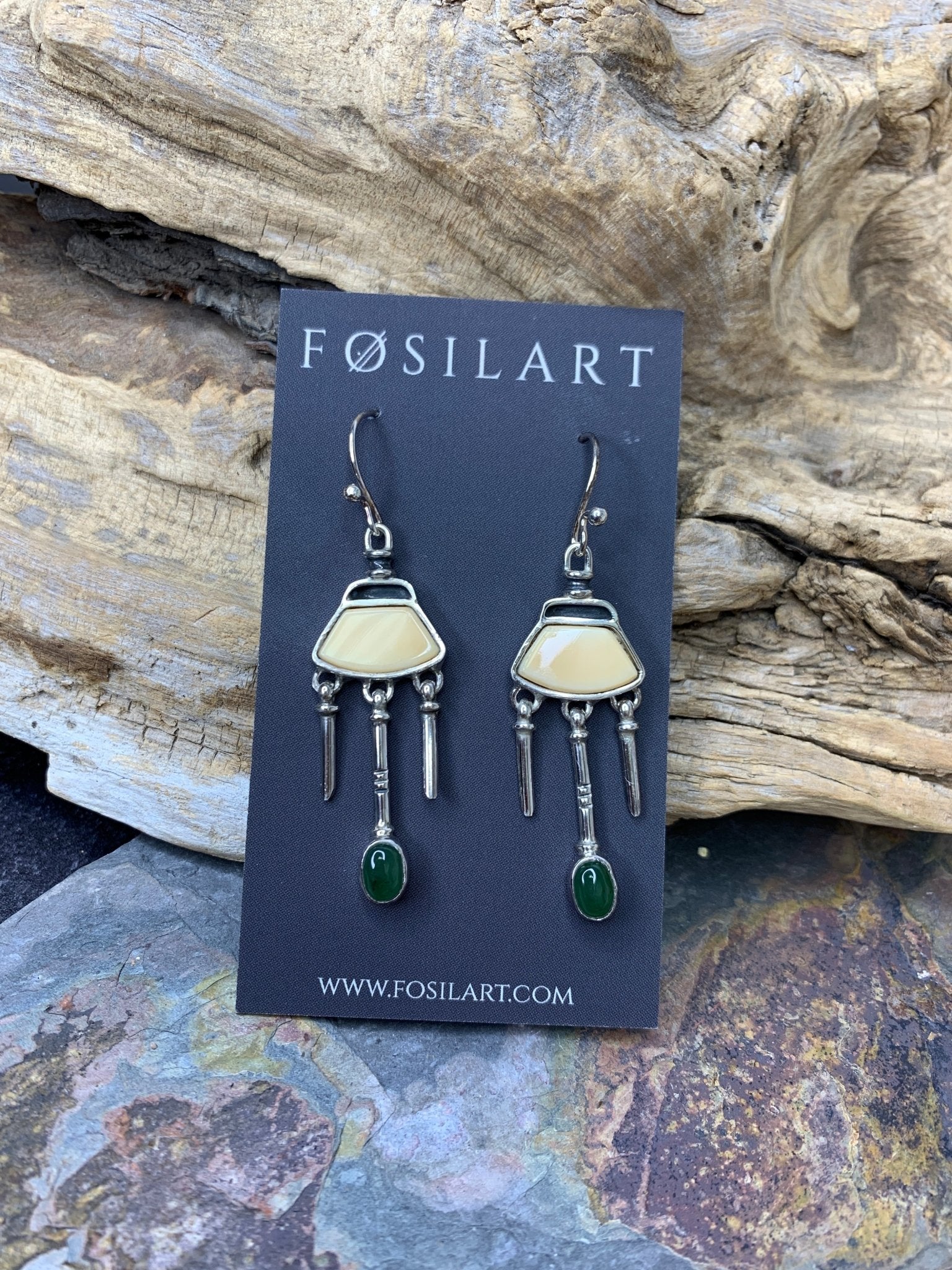 Fosilart Earrings #1291FosilartEarrings