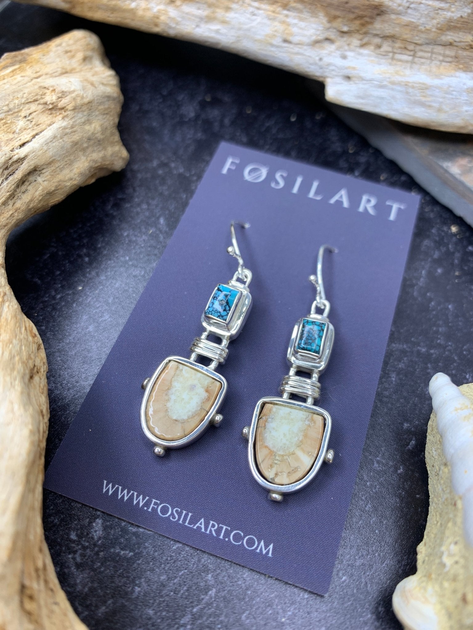 Fosilart Earrings #468FosilartEarrings