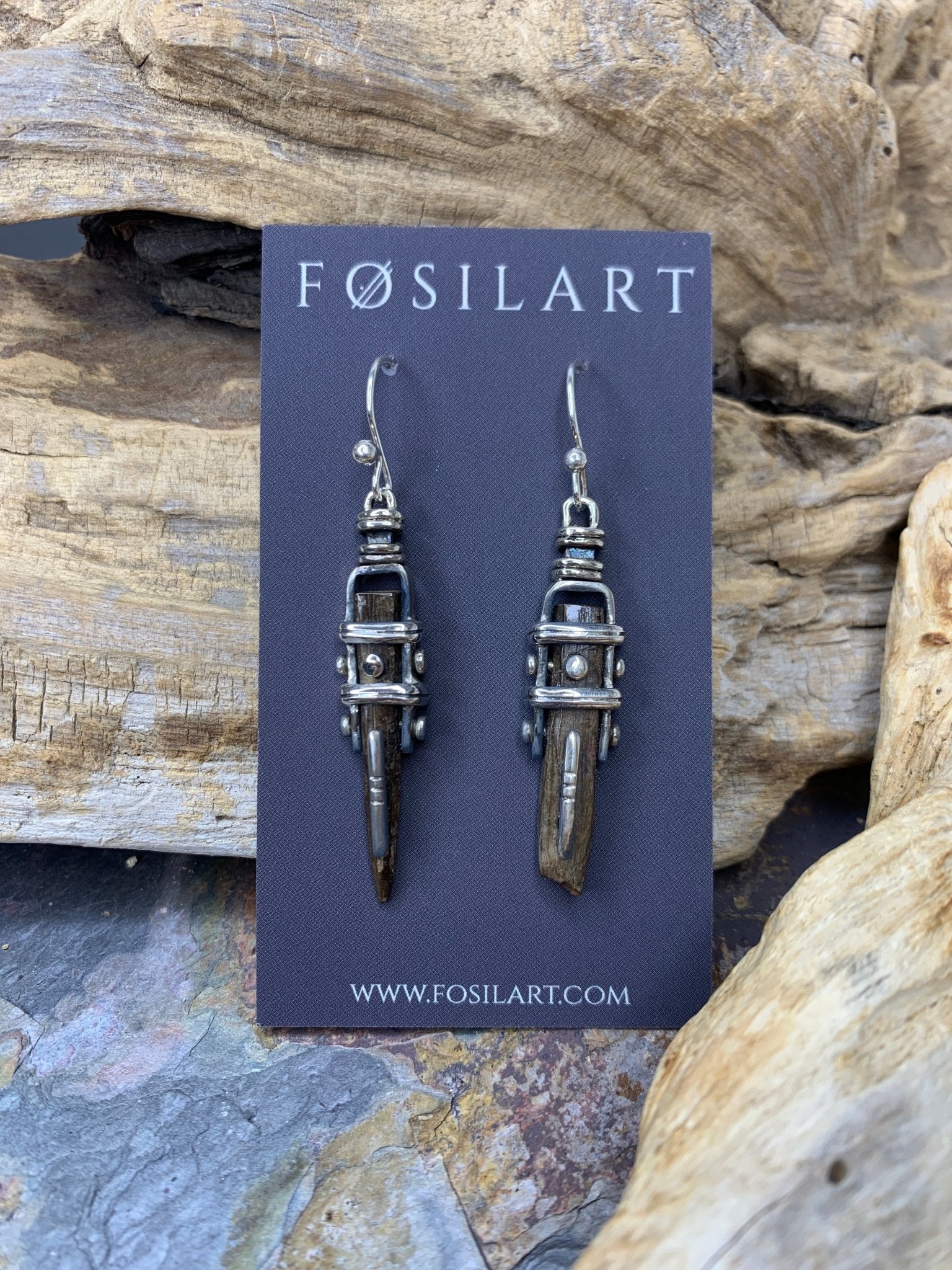 Fosilart Earrings #950FosilartEarrings