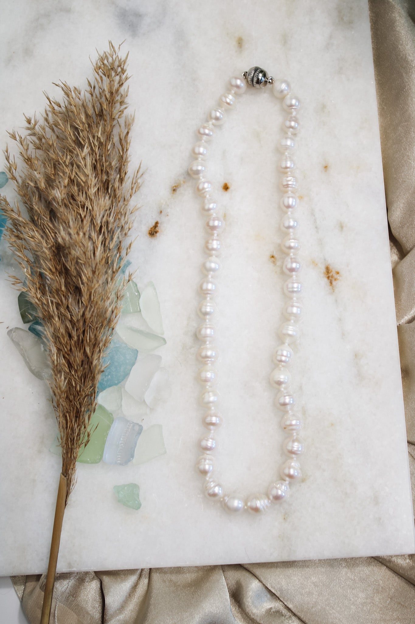 Freshwater Pearls Magnet Necklace- (2 styles)JinjaNecklaces