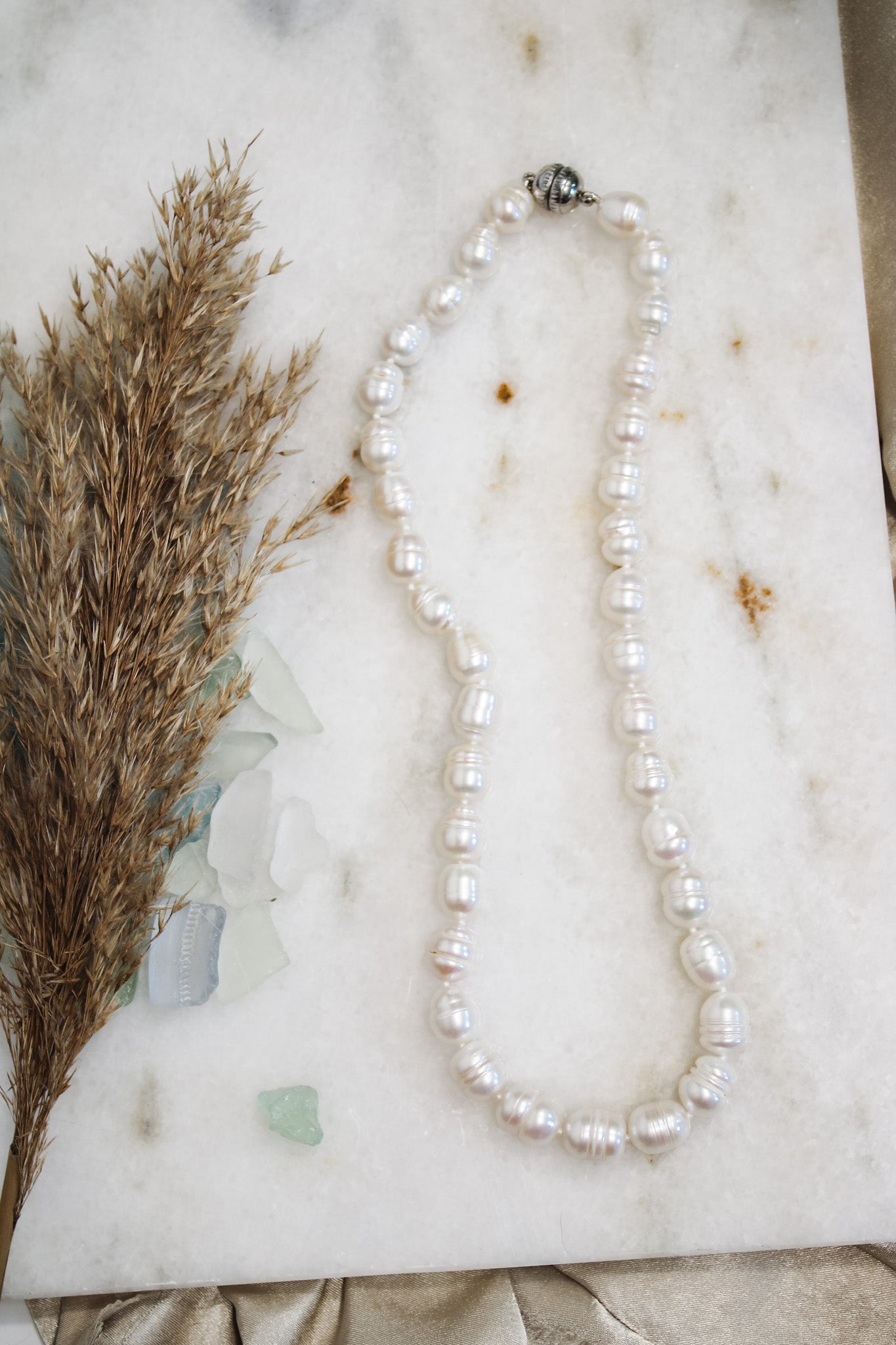 Freshwater Pearls Magnet Necklace- (2 styles)JinjaNecklaces