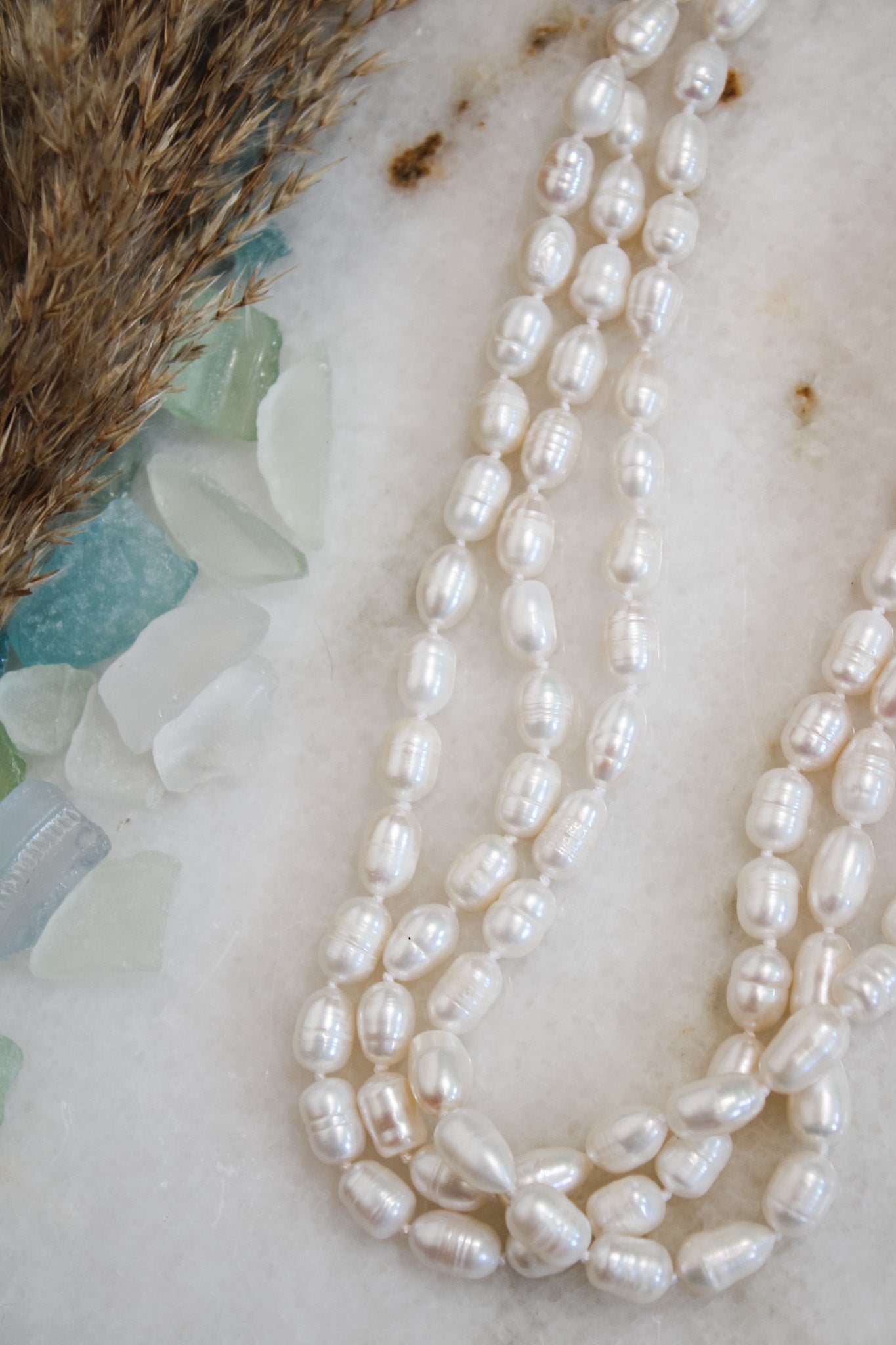 Freshwater Three Layer NecklaceJinjaNecklaces