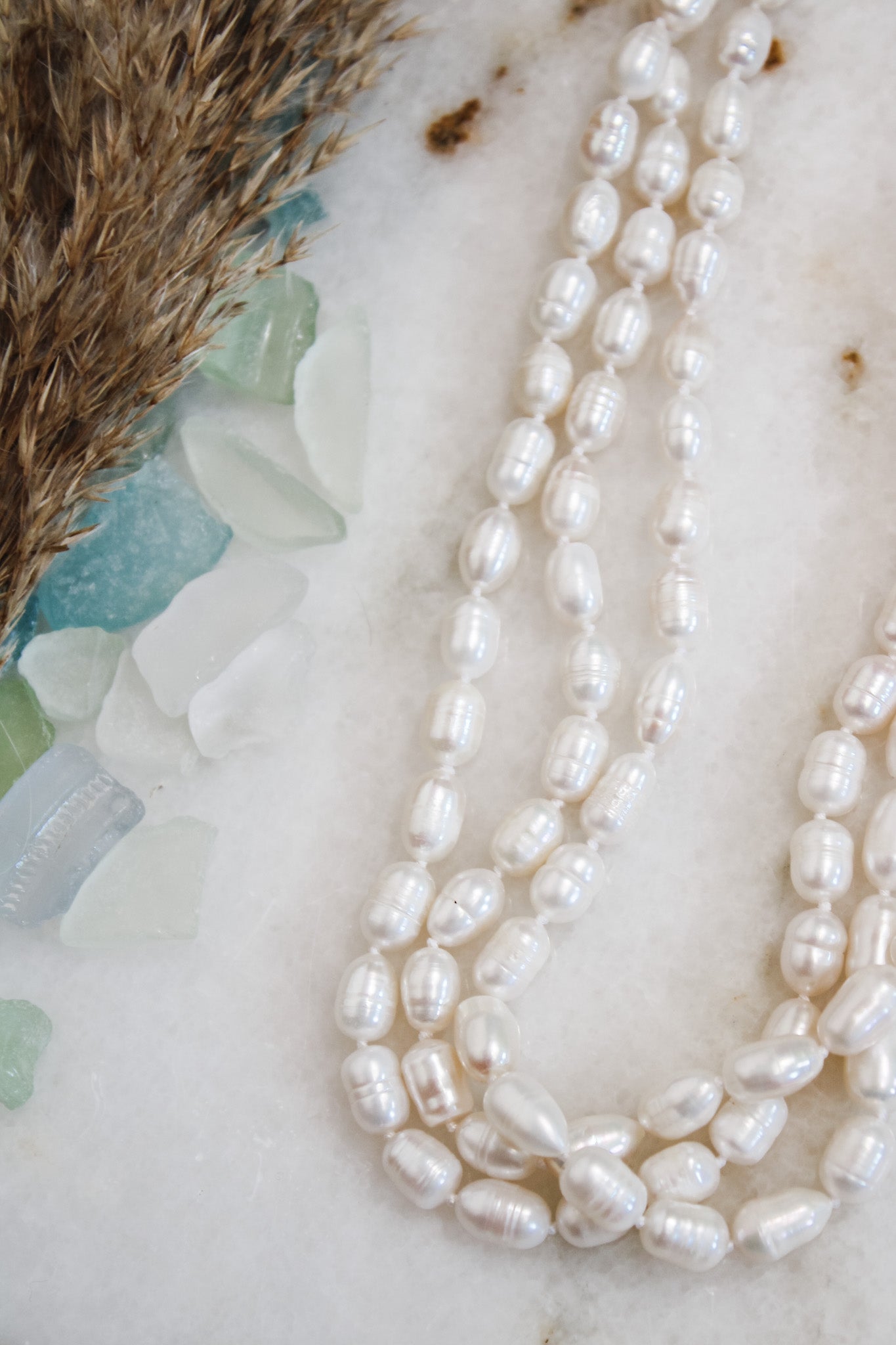 Freshwater Three Layer NecklaceJinjaNecklaces