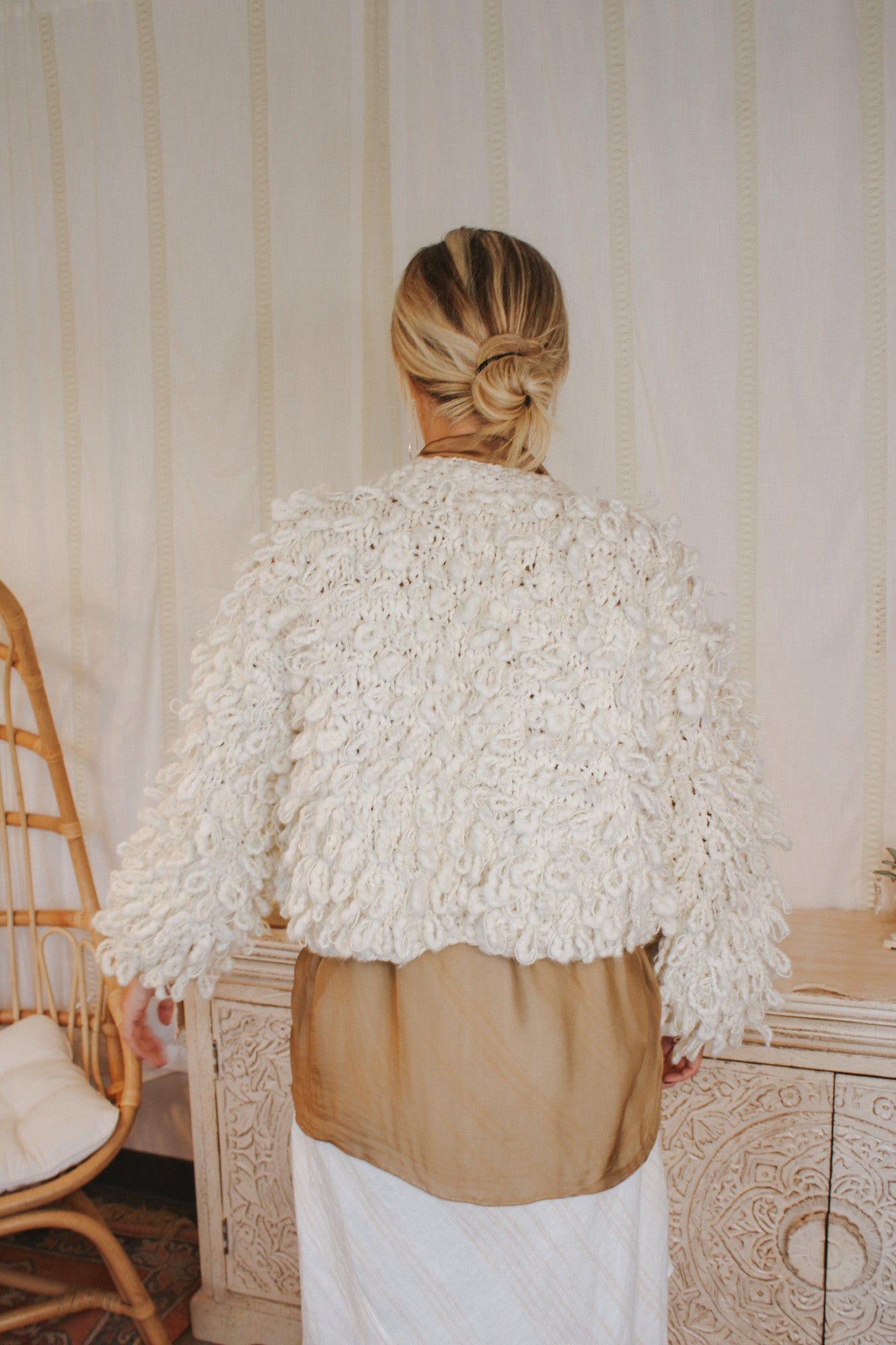 Furry Jacket- MilkKINUACoats & Jackets