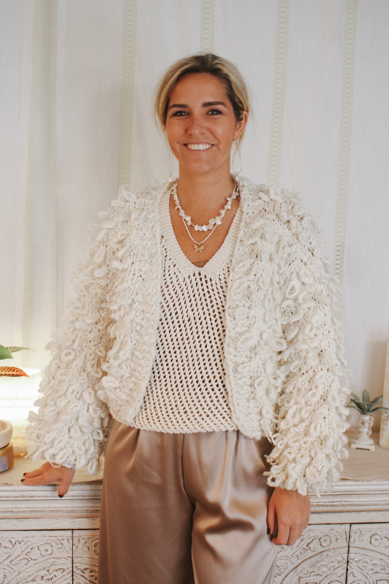 Furry Jacket- MilkKINUACoats & Jackets
