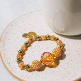 Gold Hematite & Pearl Beaded Bracelet #10J.GainoBracelet