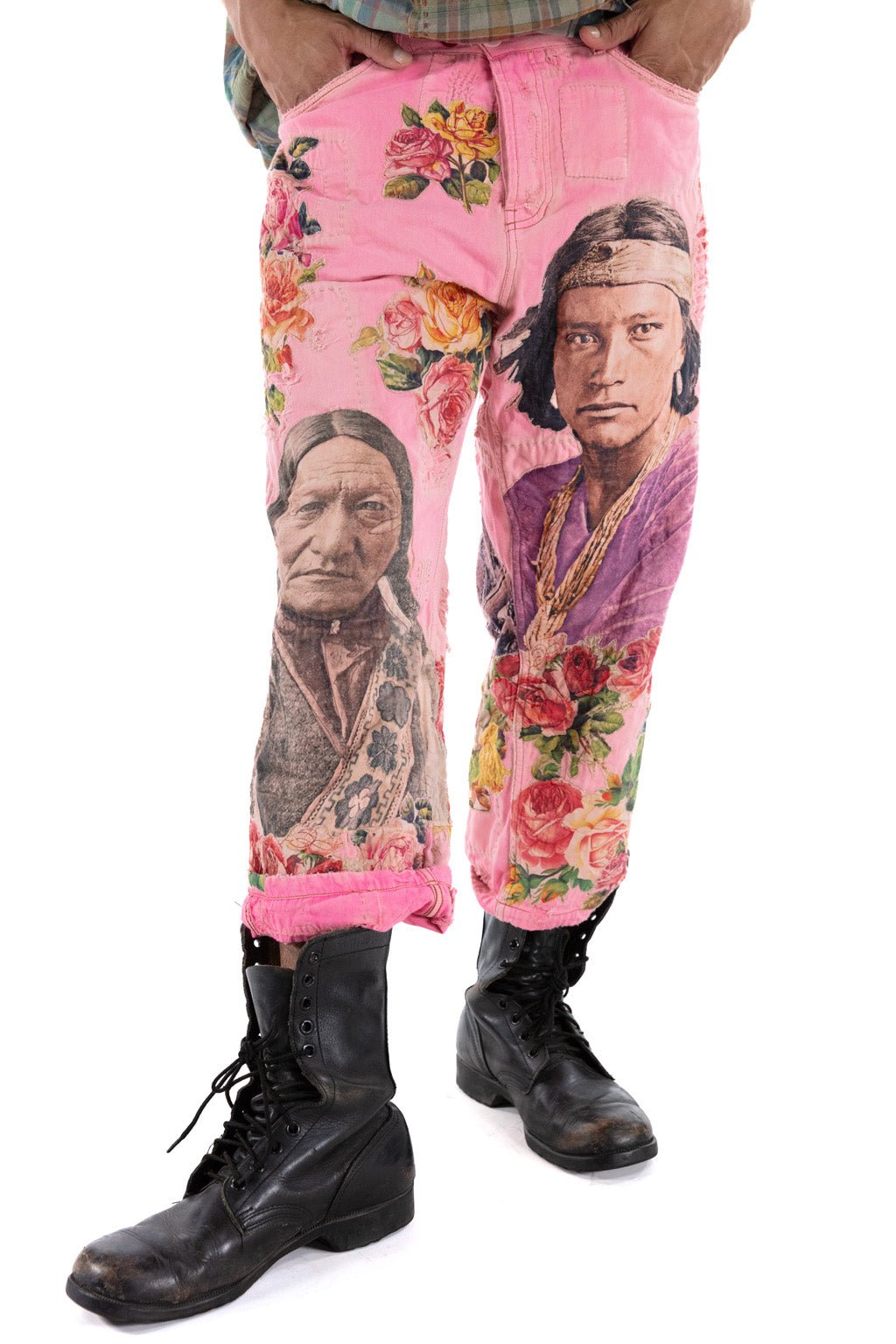 Great Spirit Miner Denim Pants 519 - AzaleaMagnolia PearlPants