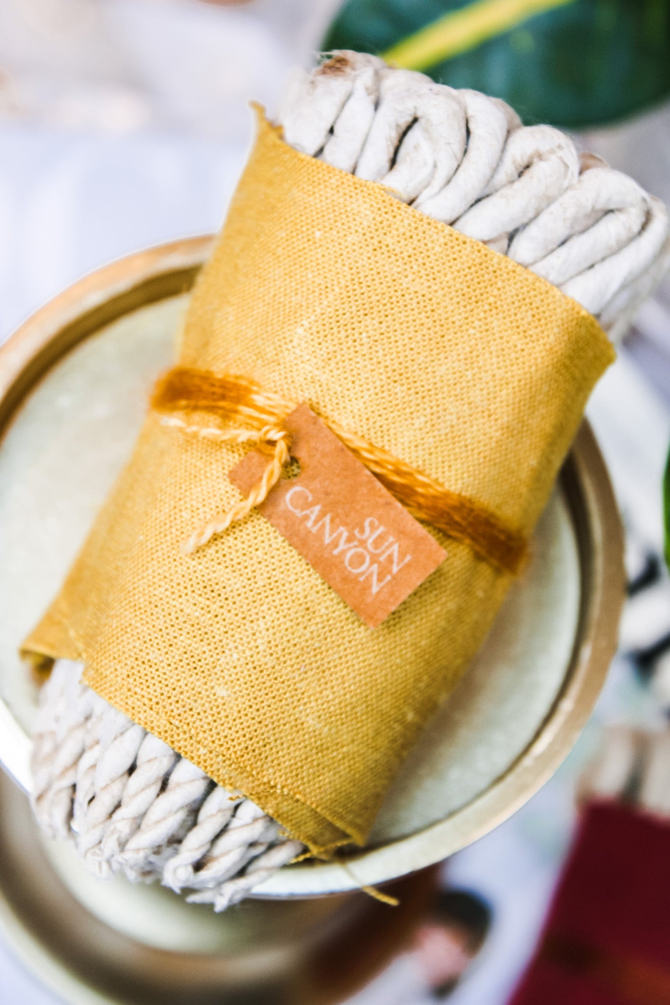 Hand Rolled Rope Incense- Sun CanyonCatherine RisingHome Fragrances