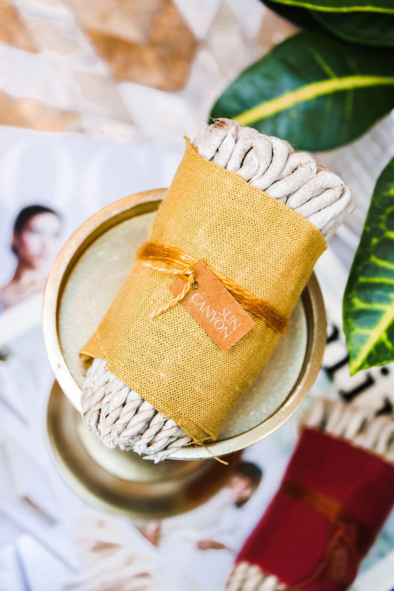 Hand Rolled Rope Incense- Sun CanyonCatherine RisingHome Fragrances