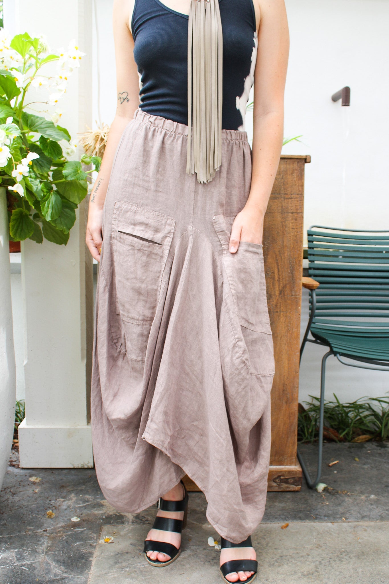 Harem Skirt - DenimColetteSkirts
