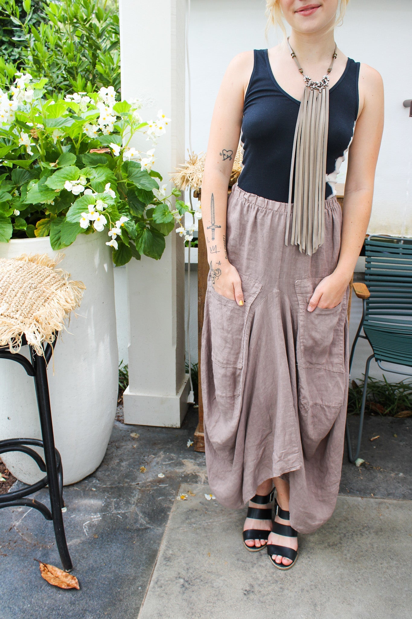 Harem Skirt - DenimColetteSkirts