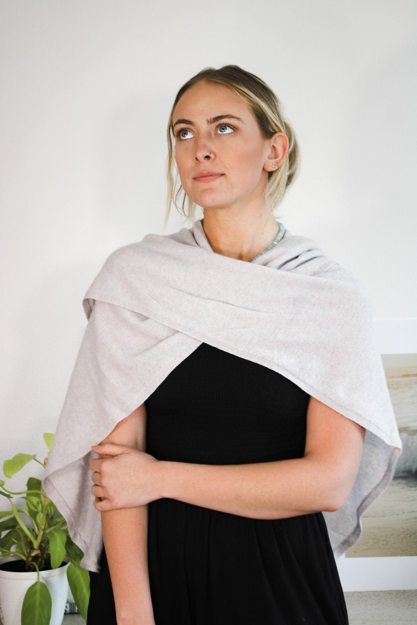 Heathered Cashmere Victoria WrapSubtle Luxurysweater