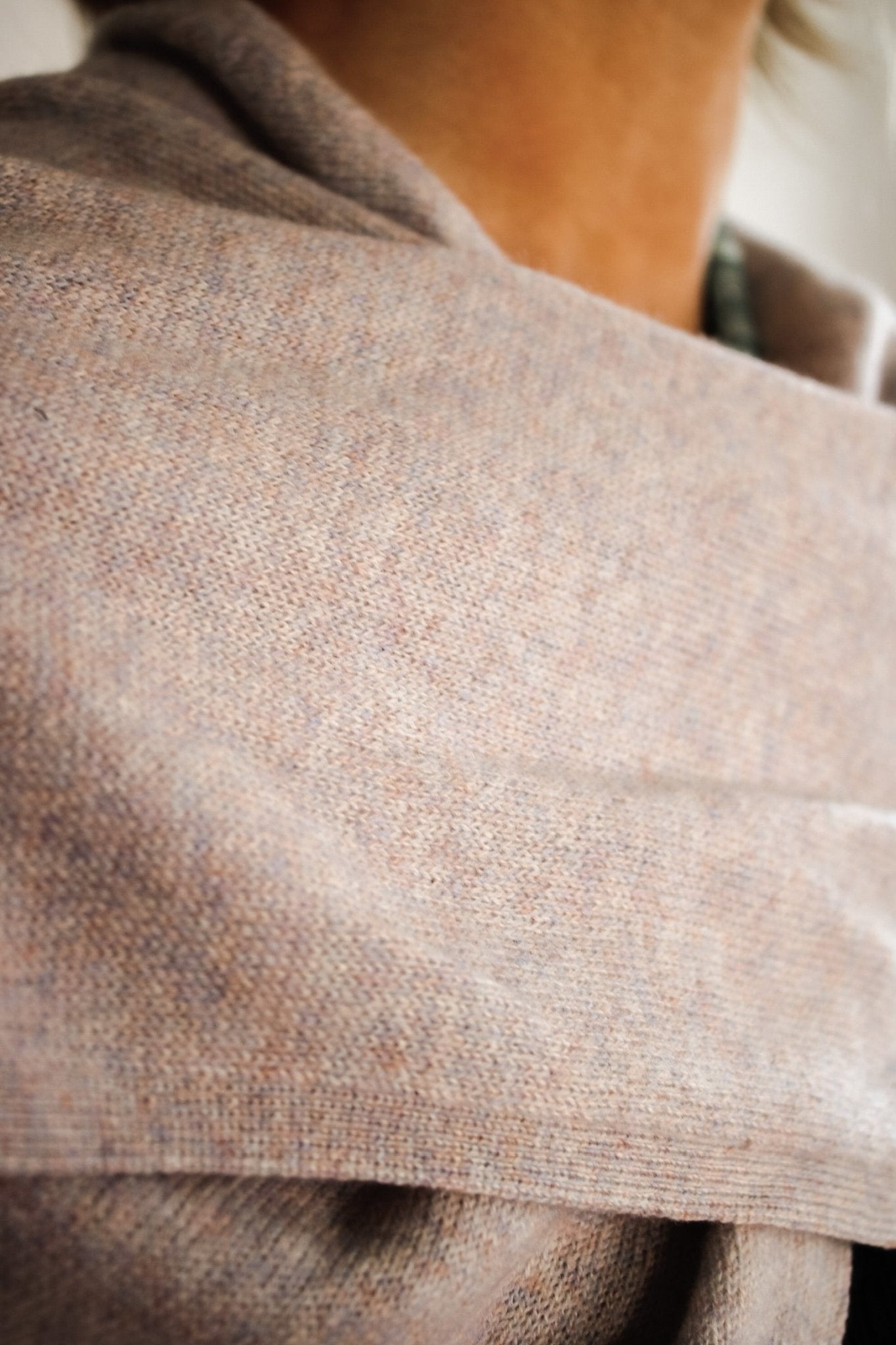 Heathered Cashmere Victoria WrapSubtle Luxurysweater