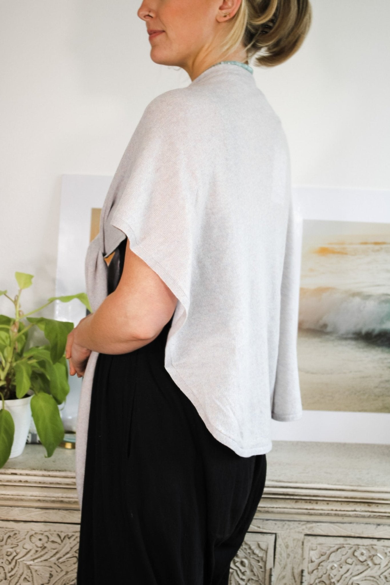 Heathered Cashmere Victoria WrapSubtle Luxurysweater