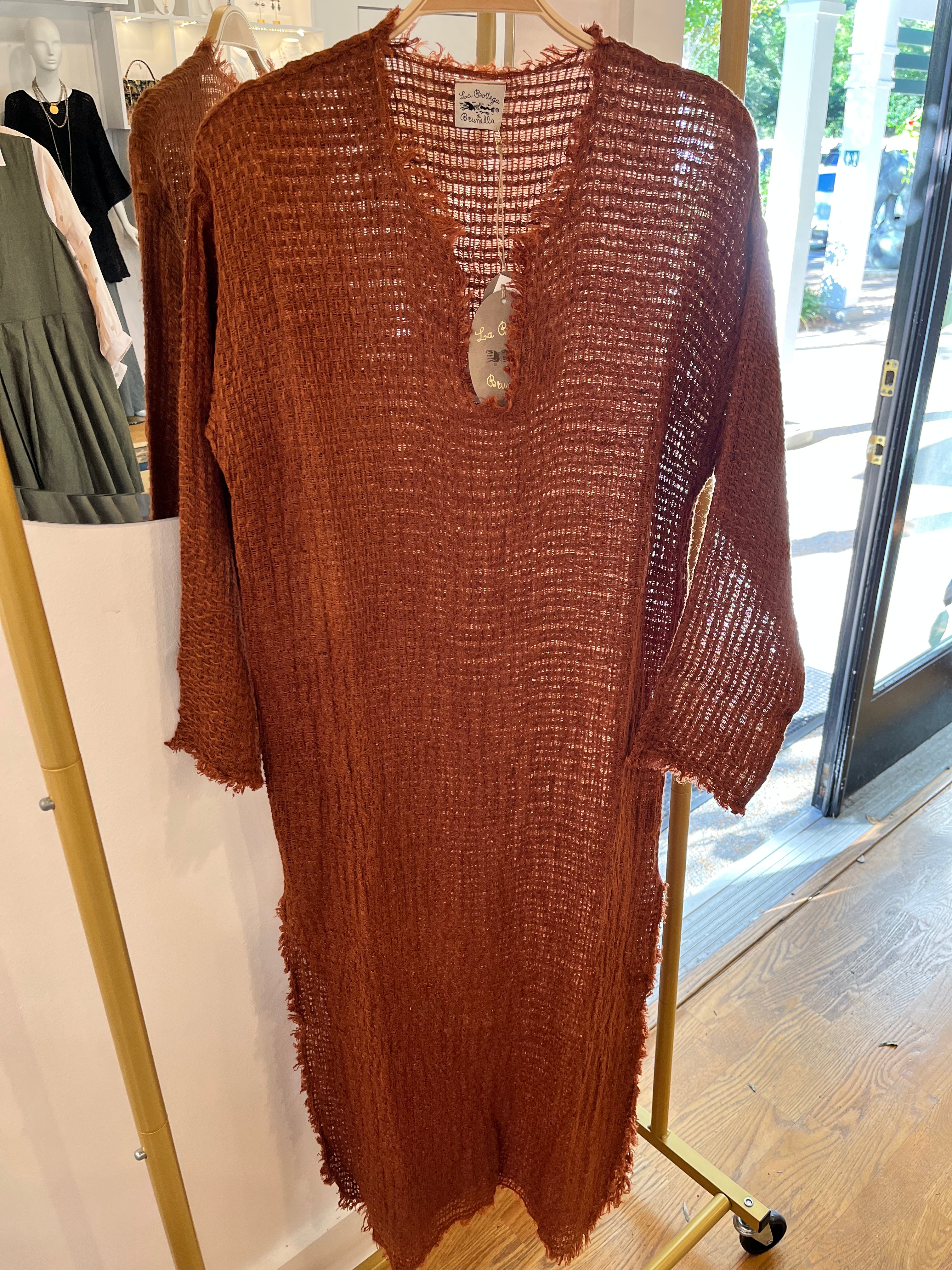 Vestito Sandokan- Terrcotta