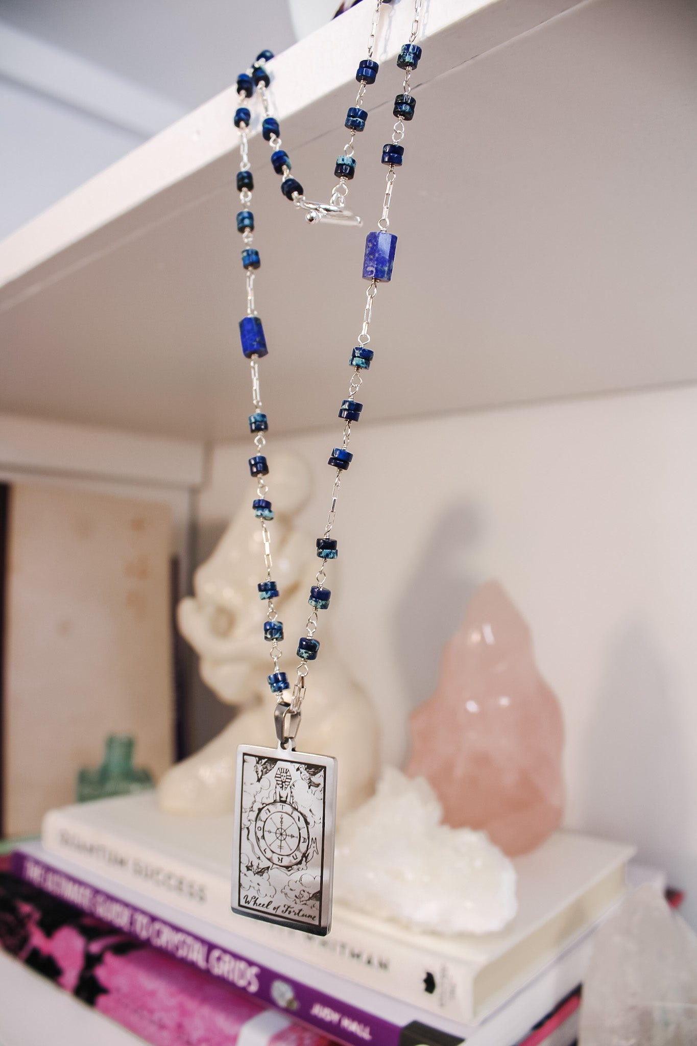 Jasper Silver Fortune Tarot NecklaceBeth ZinkNecklaces