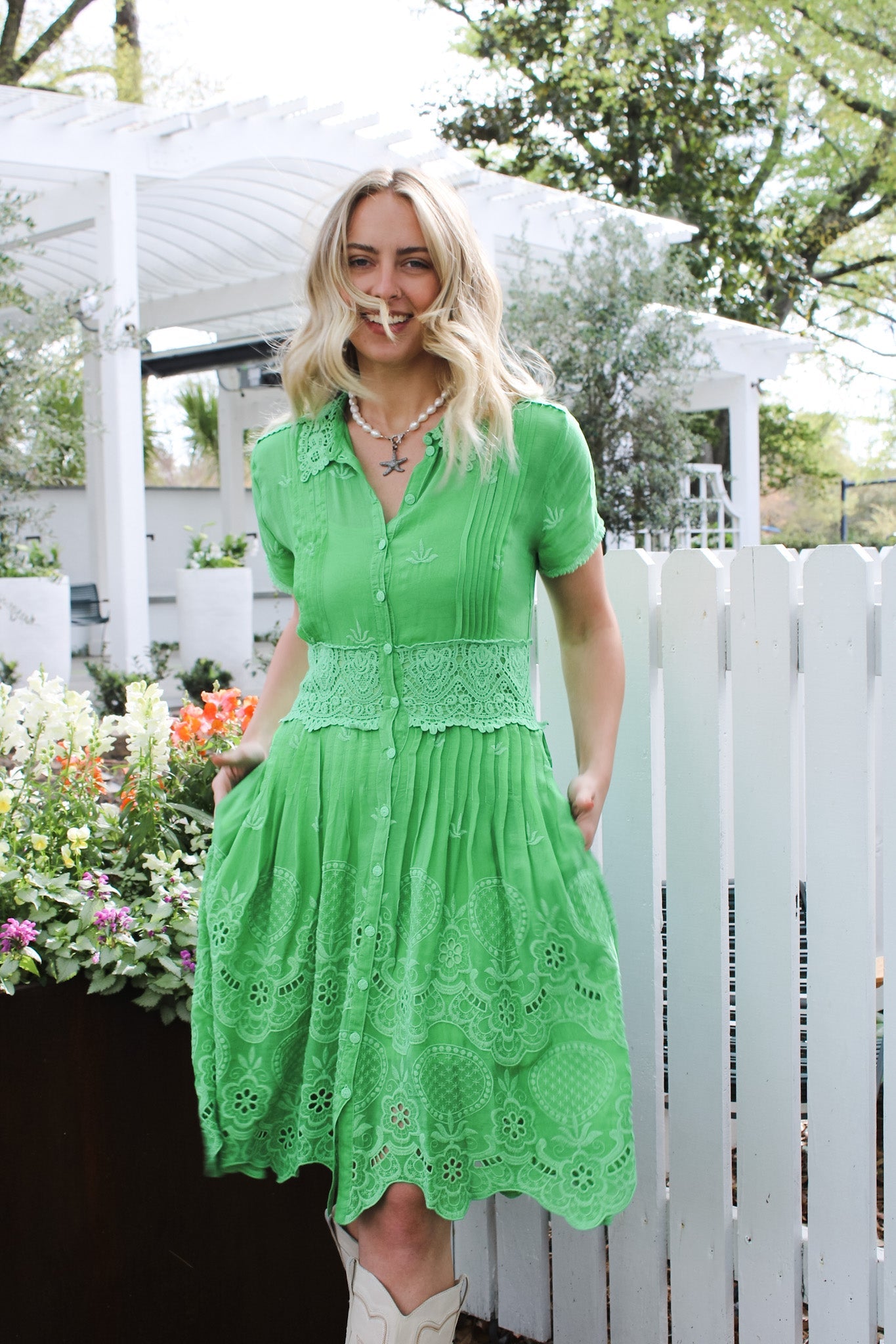 Jonabe Denisa Dress w SlipJohnny WasDress