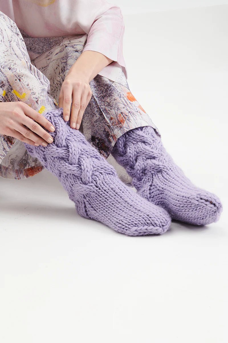 KAARNA Handknitt Wool Sockshálosocks