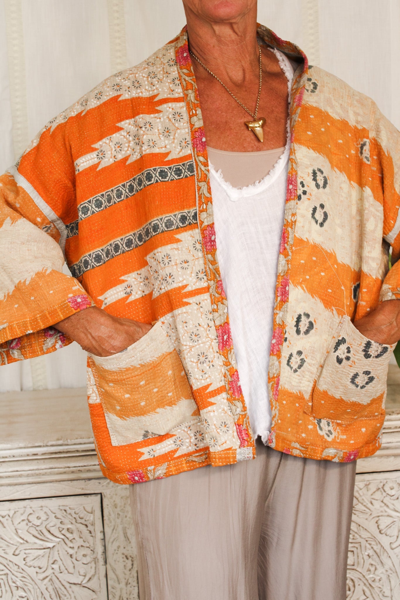 Kantha Cotton Jacket #11Rare FindsJacket