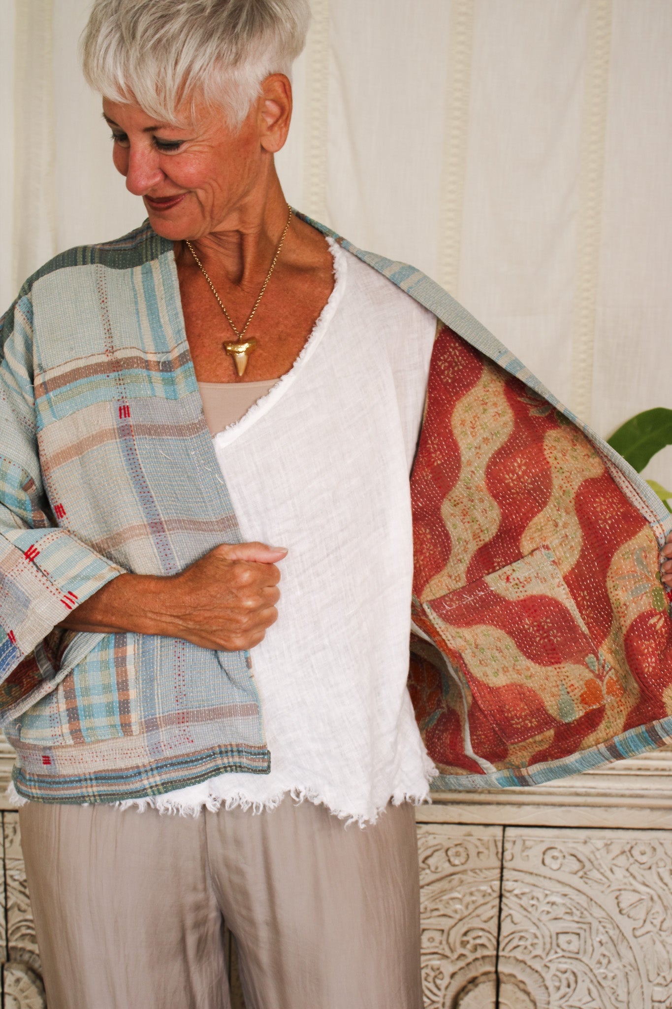 Kantha Cotton Jacket #1Rare FindsJacket