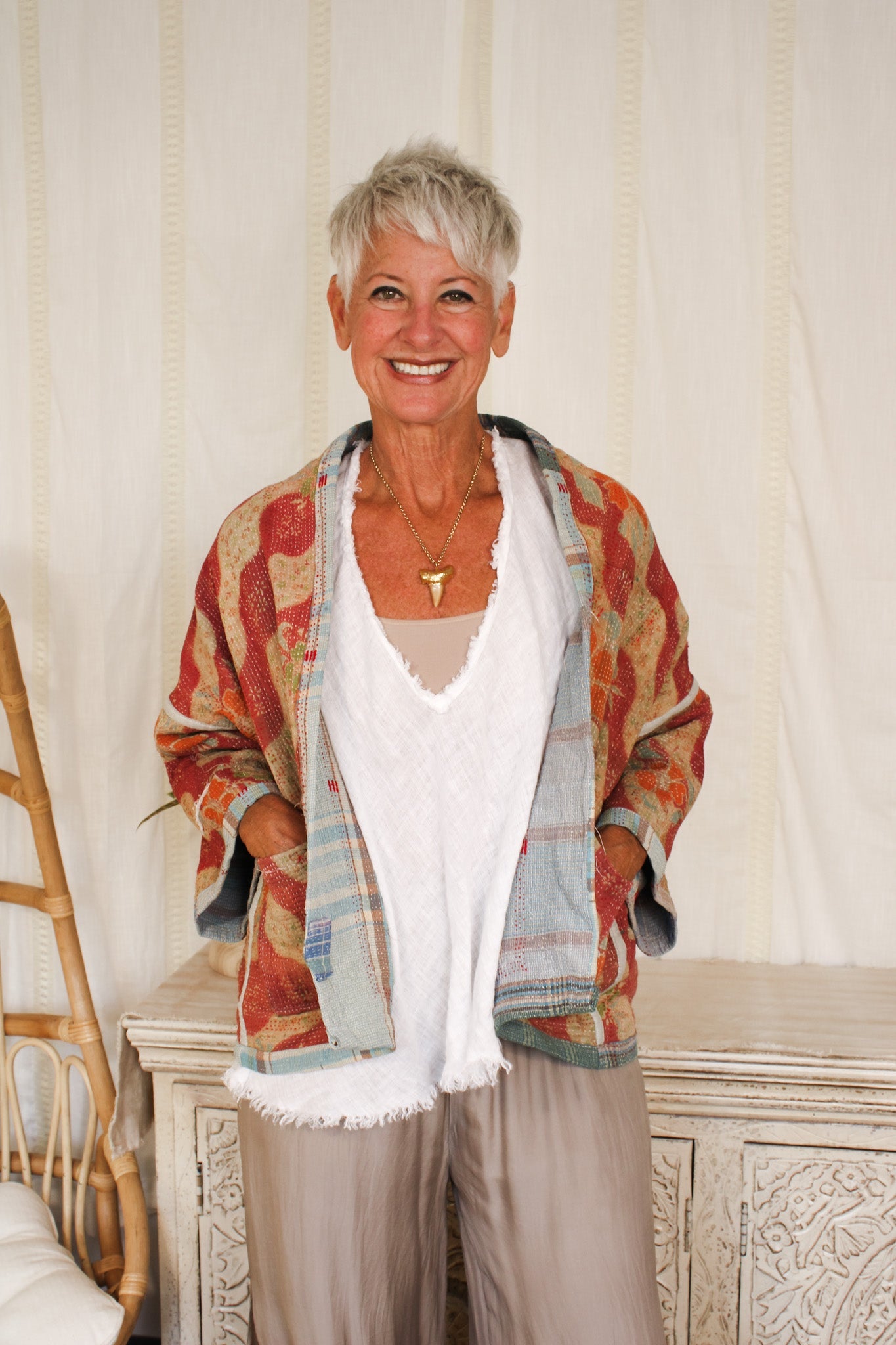 Kantha Cotton Jacket #1Rare FindsJacket