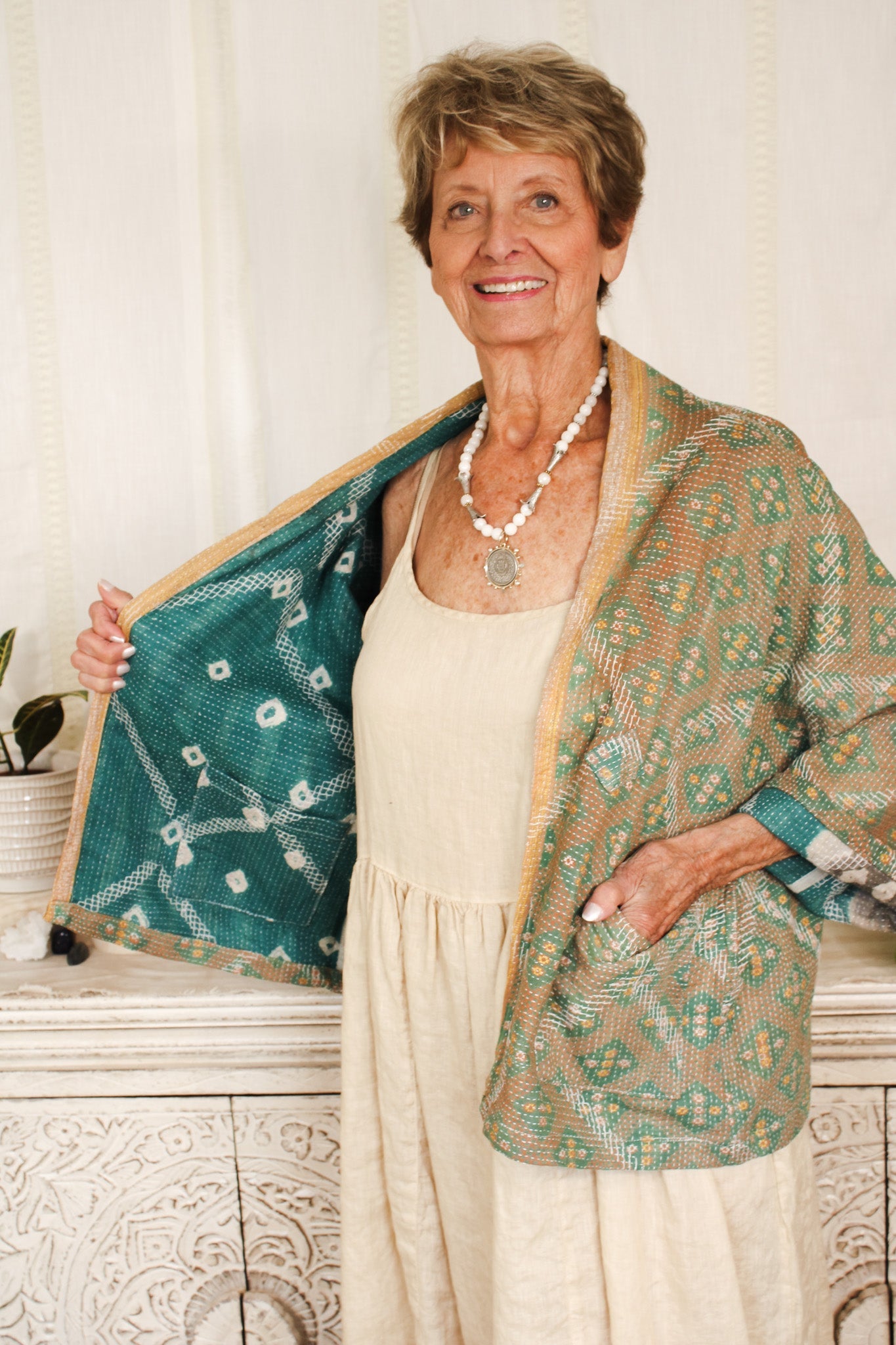 Kantha Cotton Jacket #4Rare FindsJacket