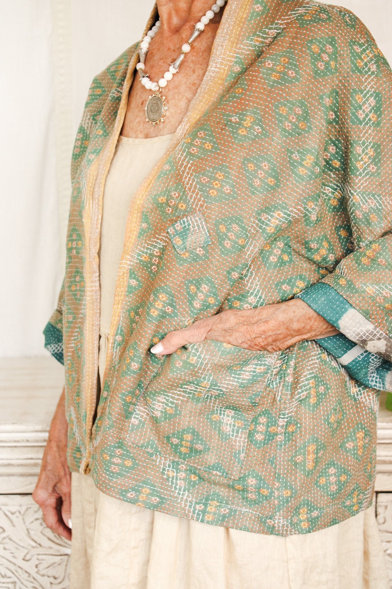 Kantha Cotton Jacket #4Rare FindsJacket