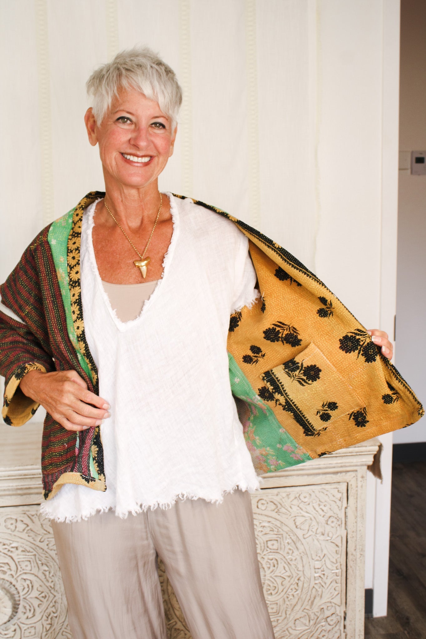 Kantha Cotton Jacket #5Rare FindsJacket