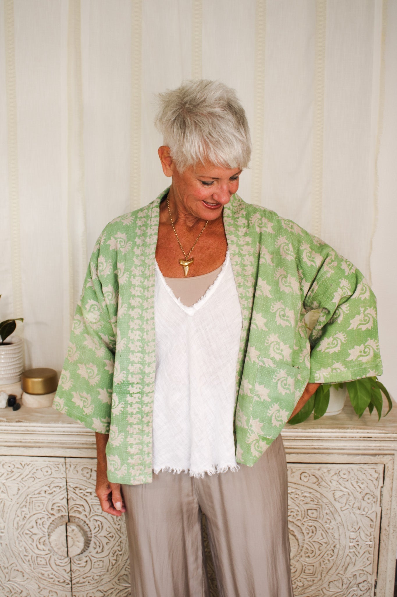 Kantha Cotton Jacket #7Rare FindsJacket