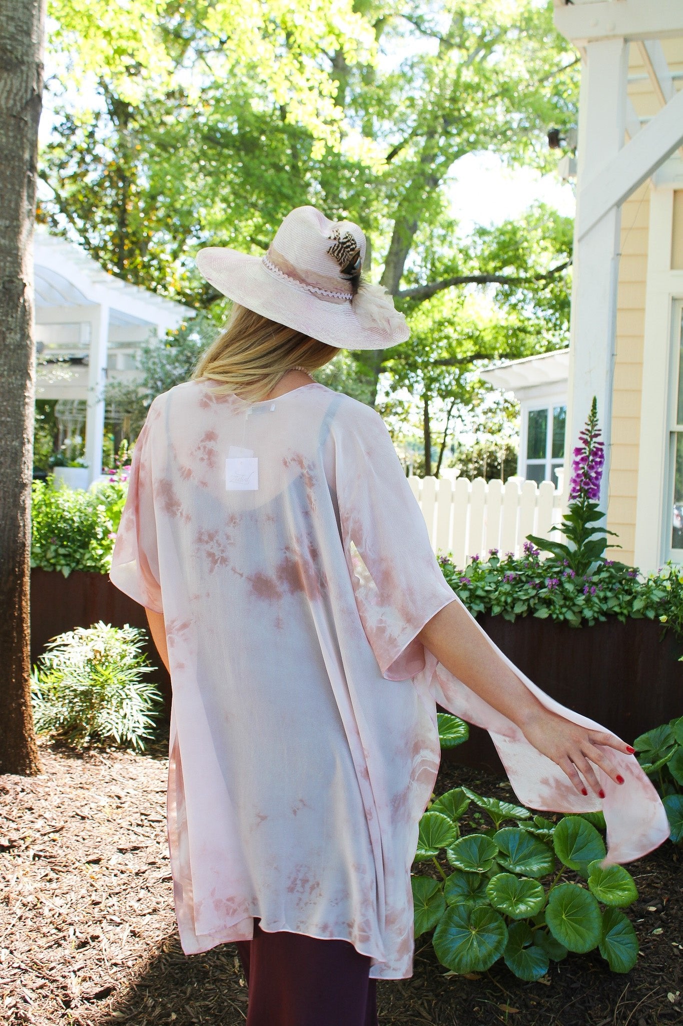 Kimono Cardigan - Rose GoldMichelle JonasShirts & Tops